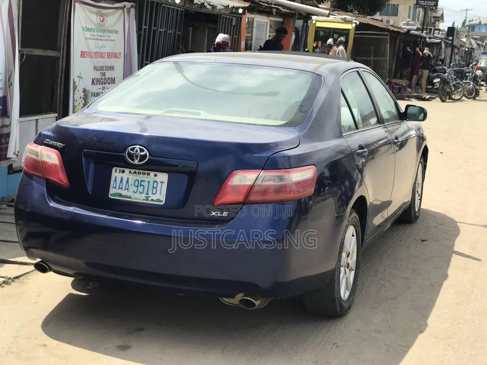 Toyota Camry XLE V6 4dr Sedan (3.5L 6cyl 6AM) 2008 Blue
