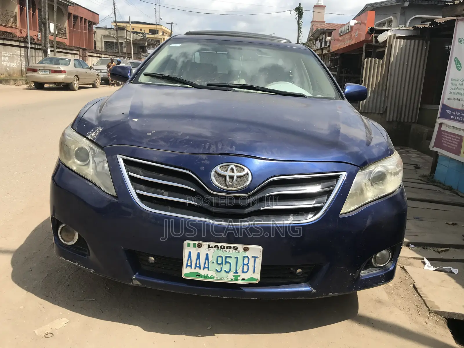 Toyota Camry XLE V6 4dr Sedan (3.5L 6cyl 6AM) 2008 Blue