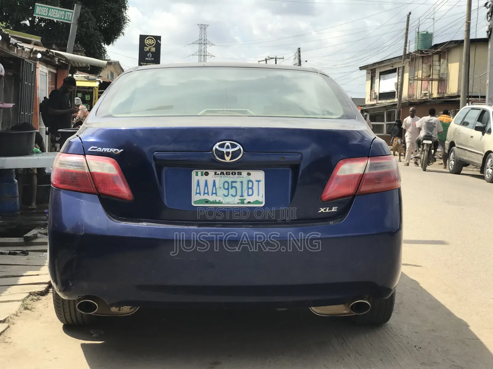 Toyota Camry XLE V6 4dr Sedan (3.5L 6cyl 6AM) 2008 Blue