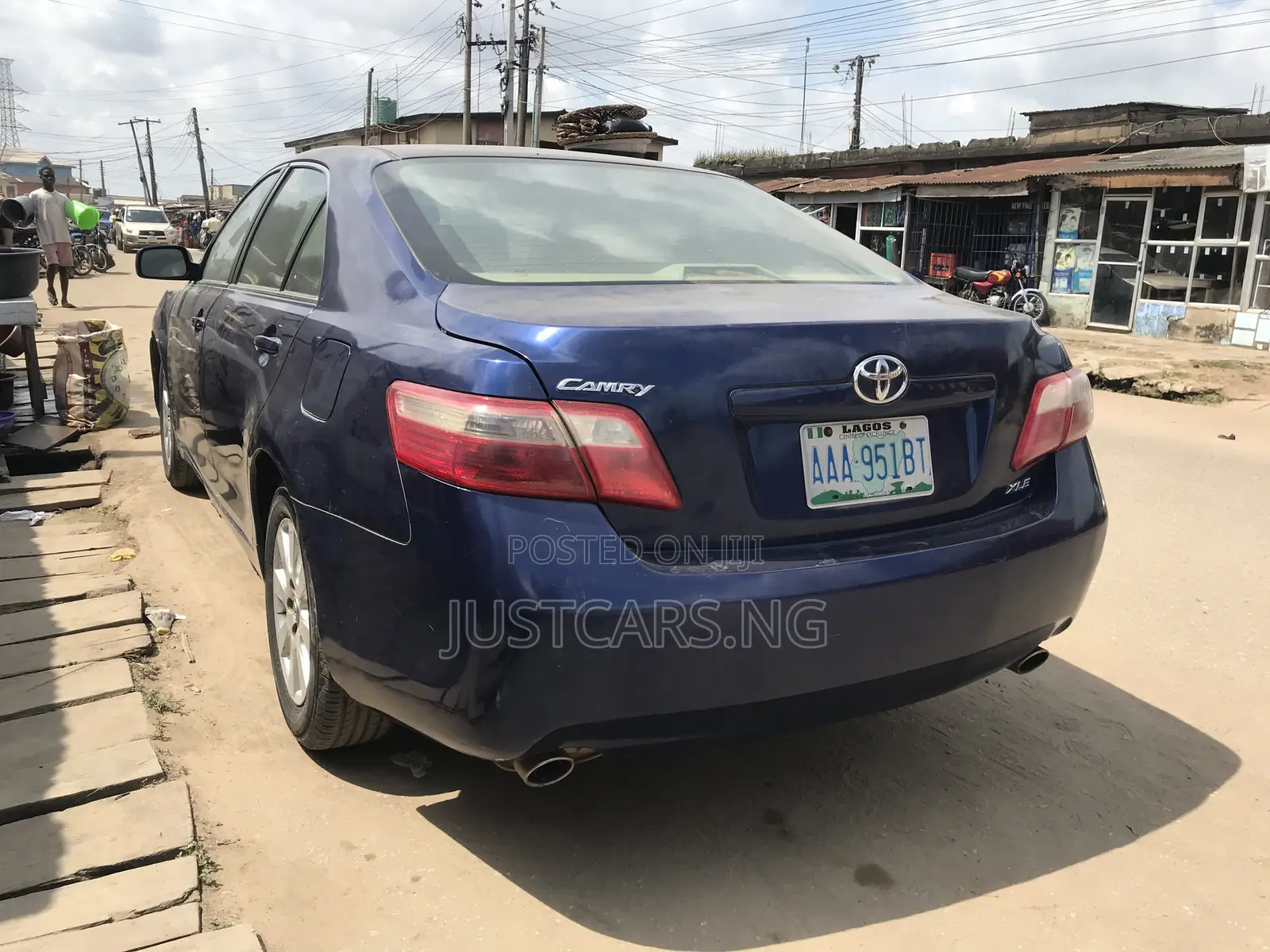 Toyota Camry XLE V6 4dr Sedan (3.5L 6cyl 6AM) 2008 Blue