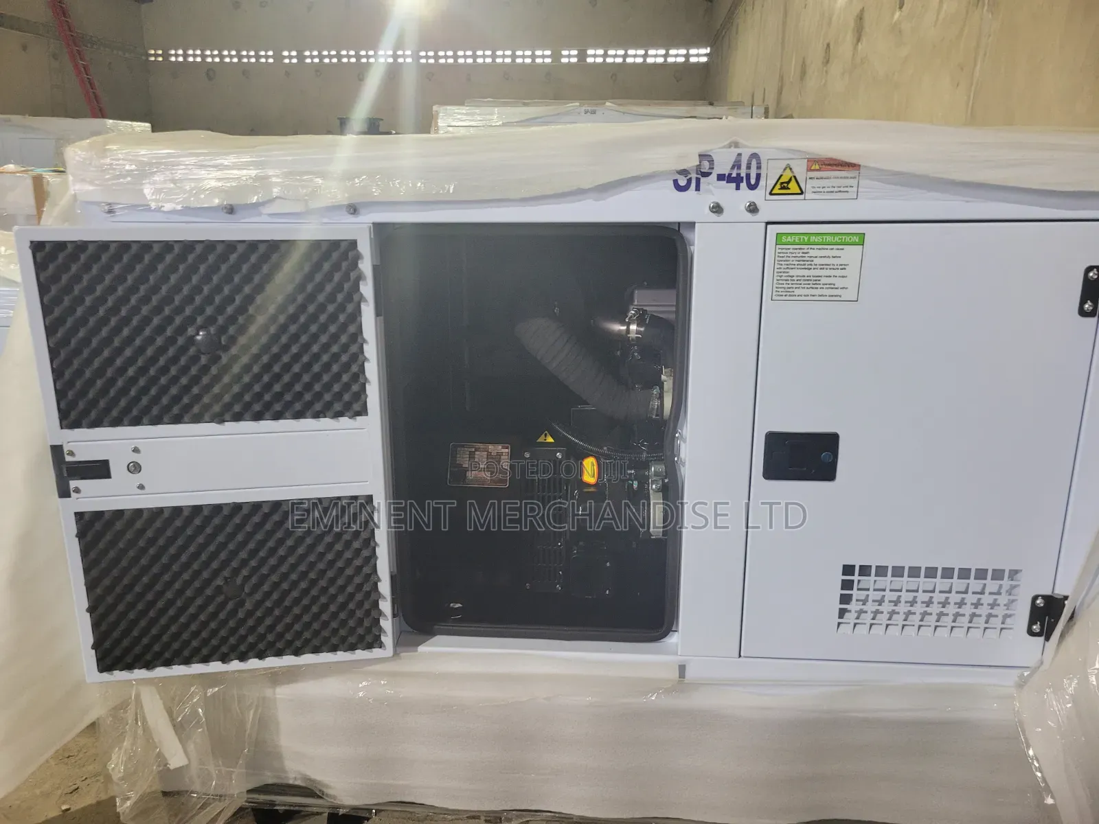 Electrical 40kva Perkins Soundproof Generator