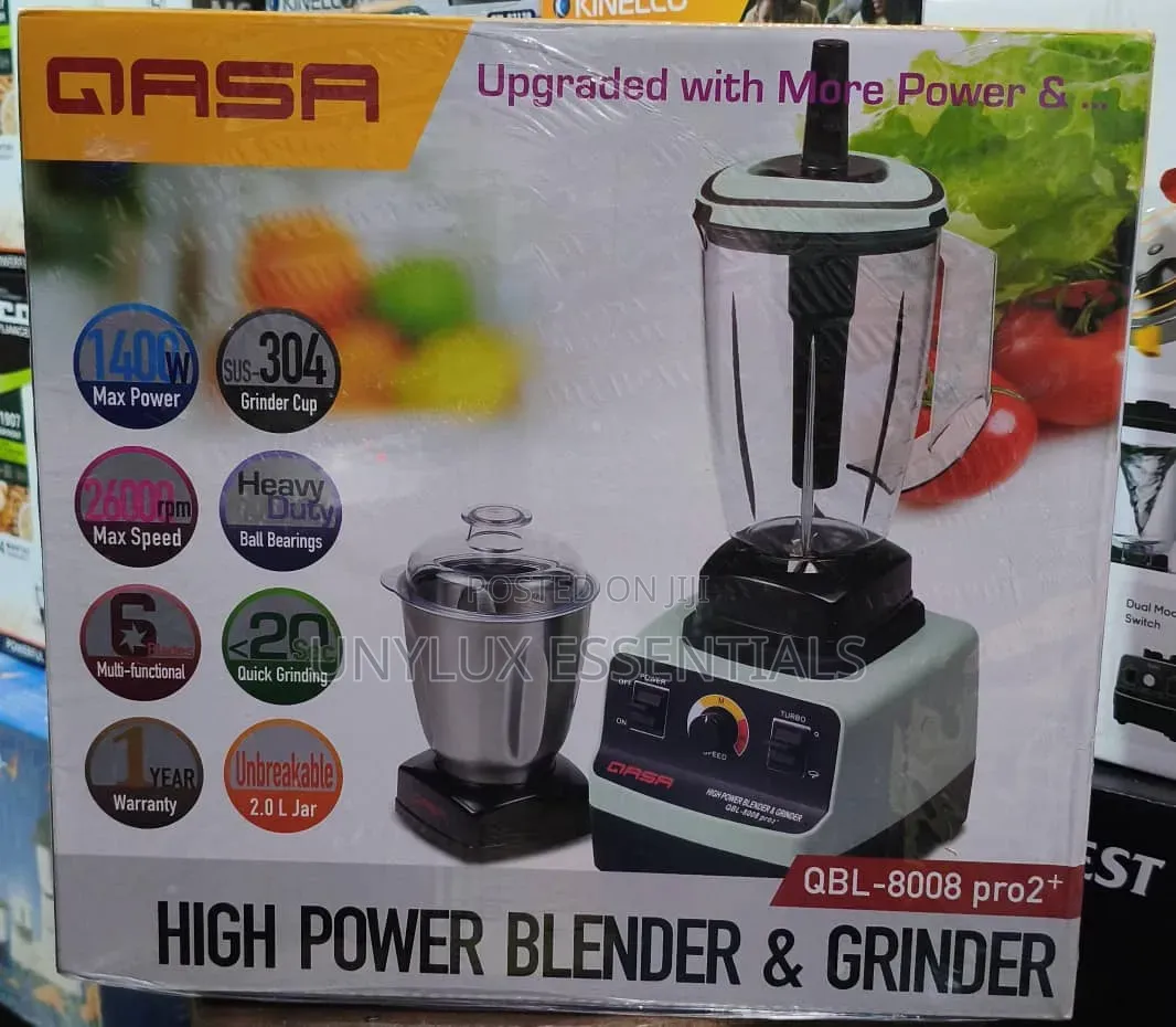 Qasa High Power Blender and Grinder Pro2
