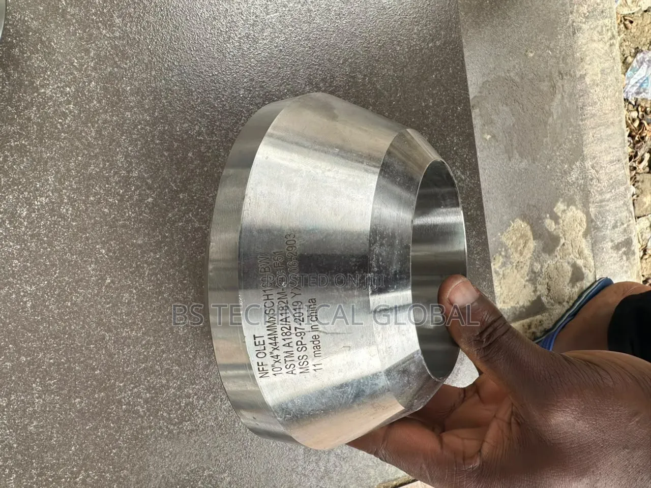 Weldolet Stainless 10" X 4" X 44 MM X SCH 160