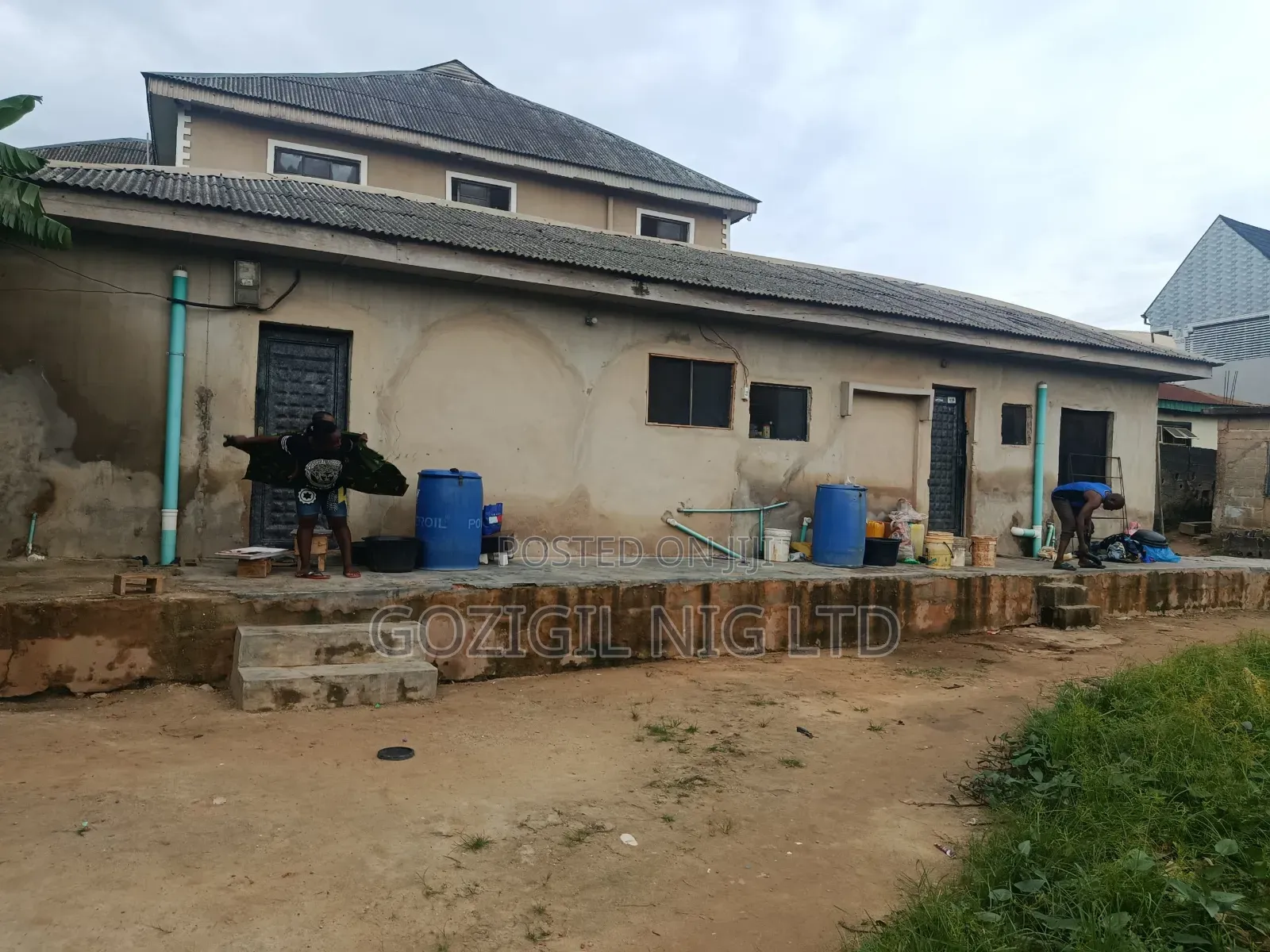Full Plot of Land With 2 Nos Mini Flats in an Estate