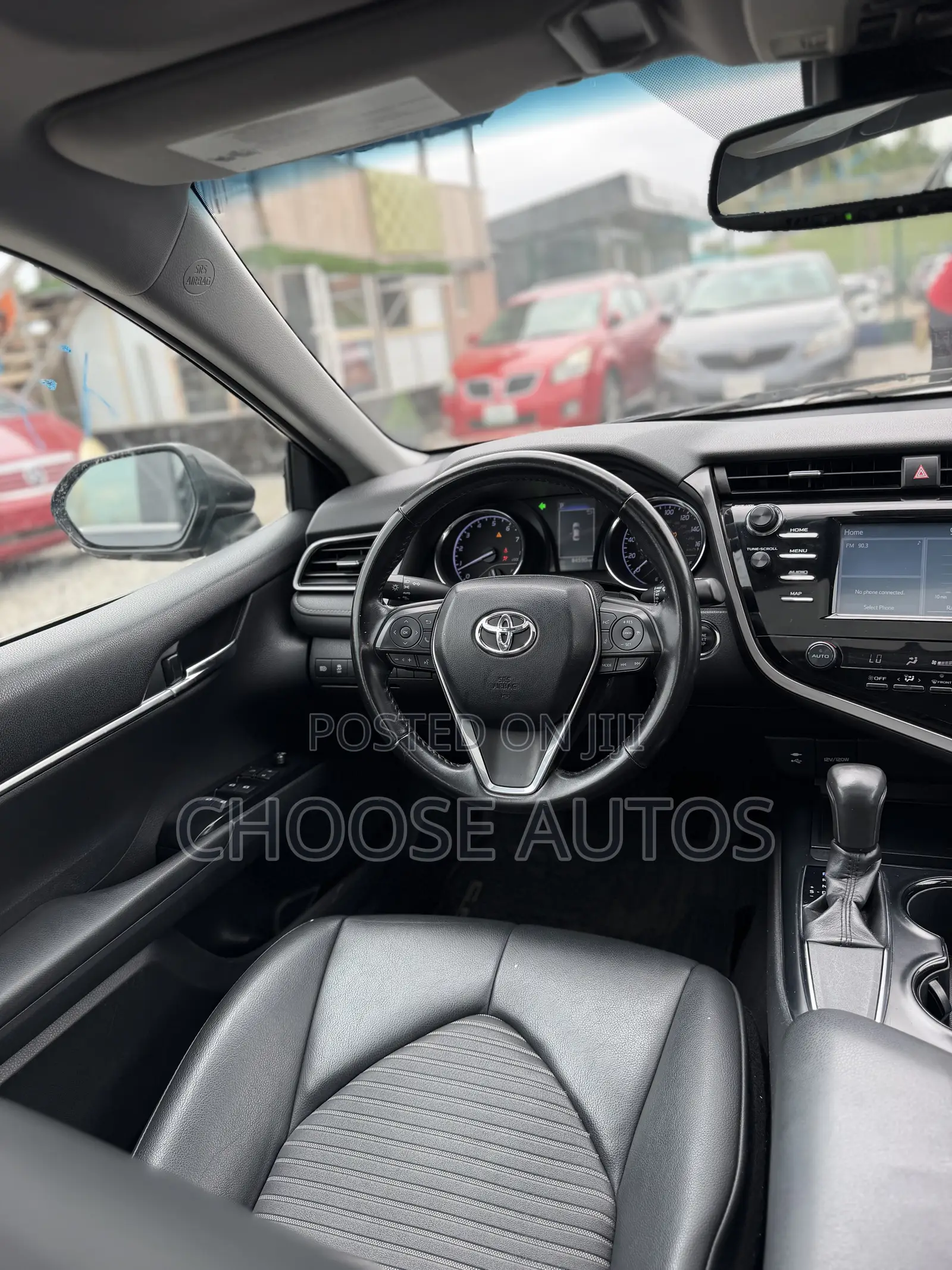 Toyota Camry SE (2.5L 4cyl 8A) 2019 Black