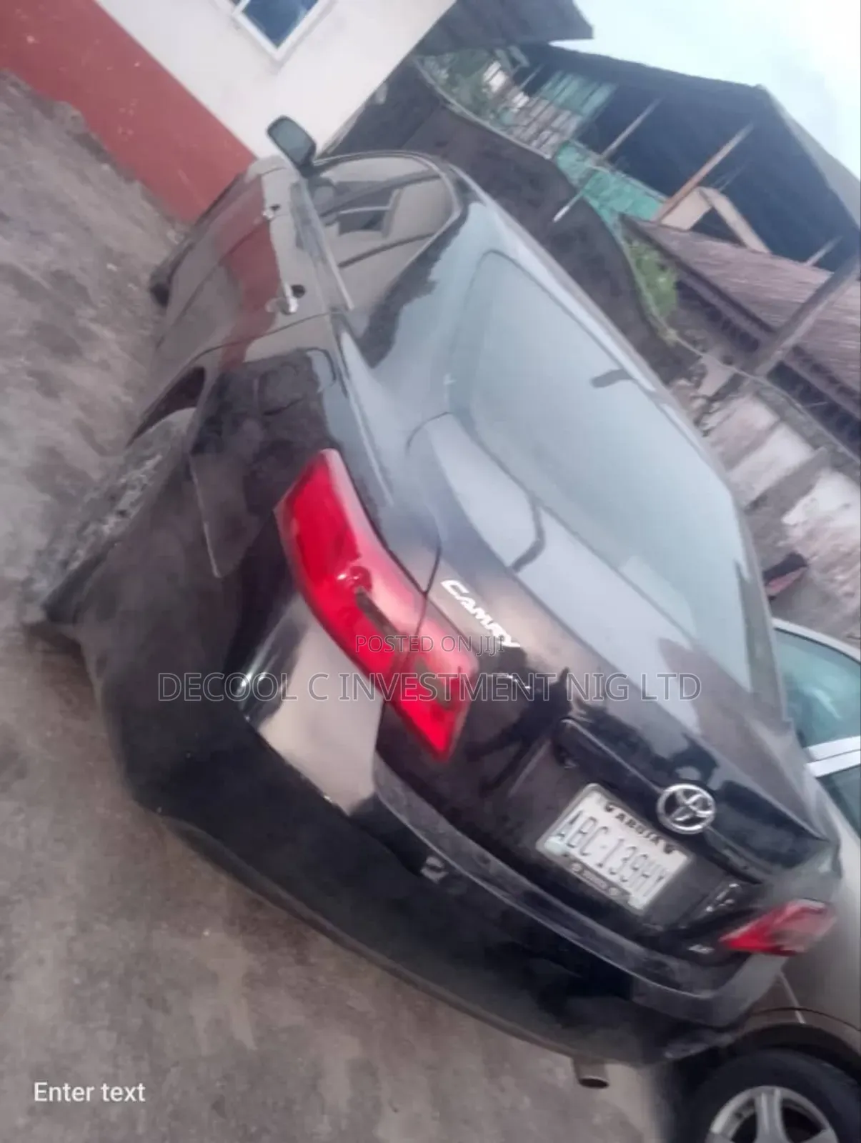 Toyota Camry 2.4 LE 2008 Black