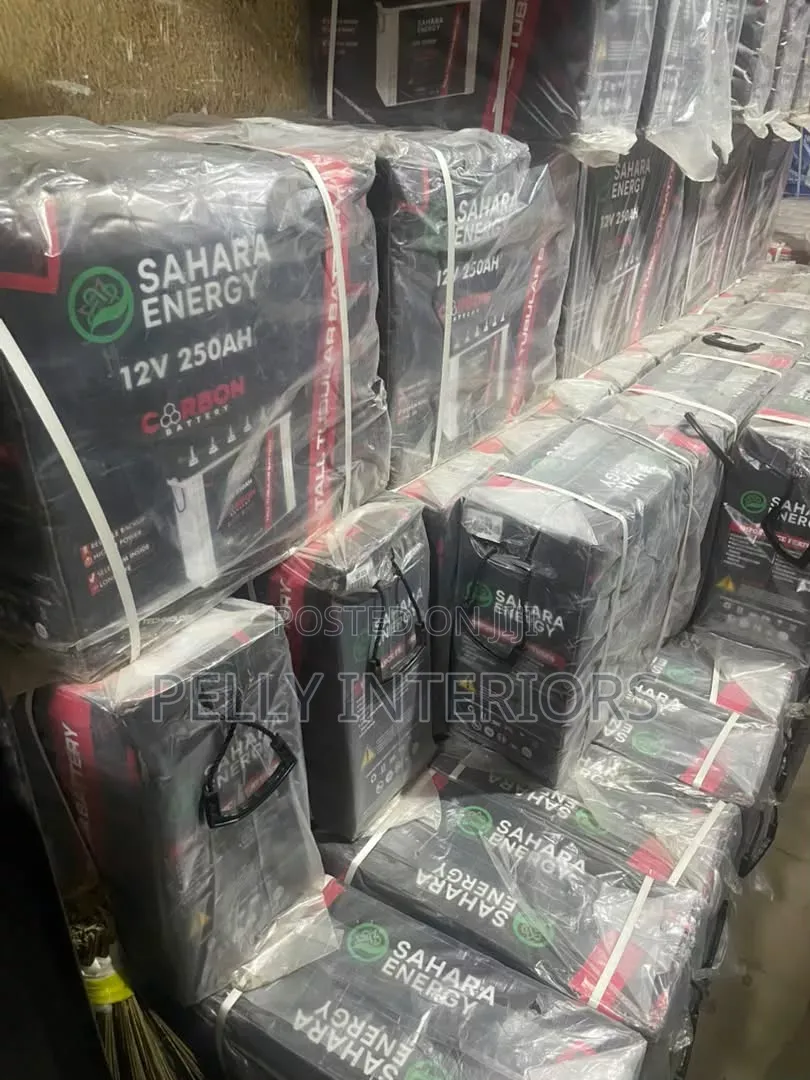 Sahara Energy Tubular Battery 250arms 12volts