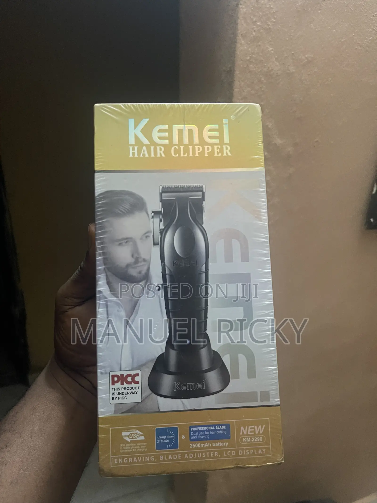 Kemei Professional Hair Clipper KM-2296