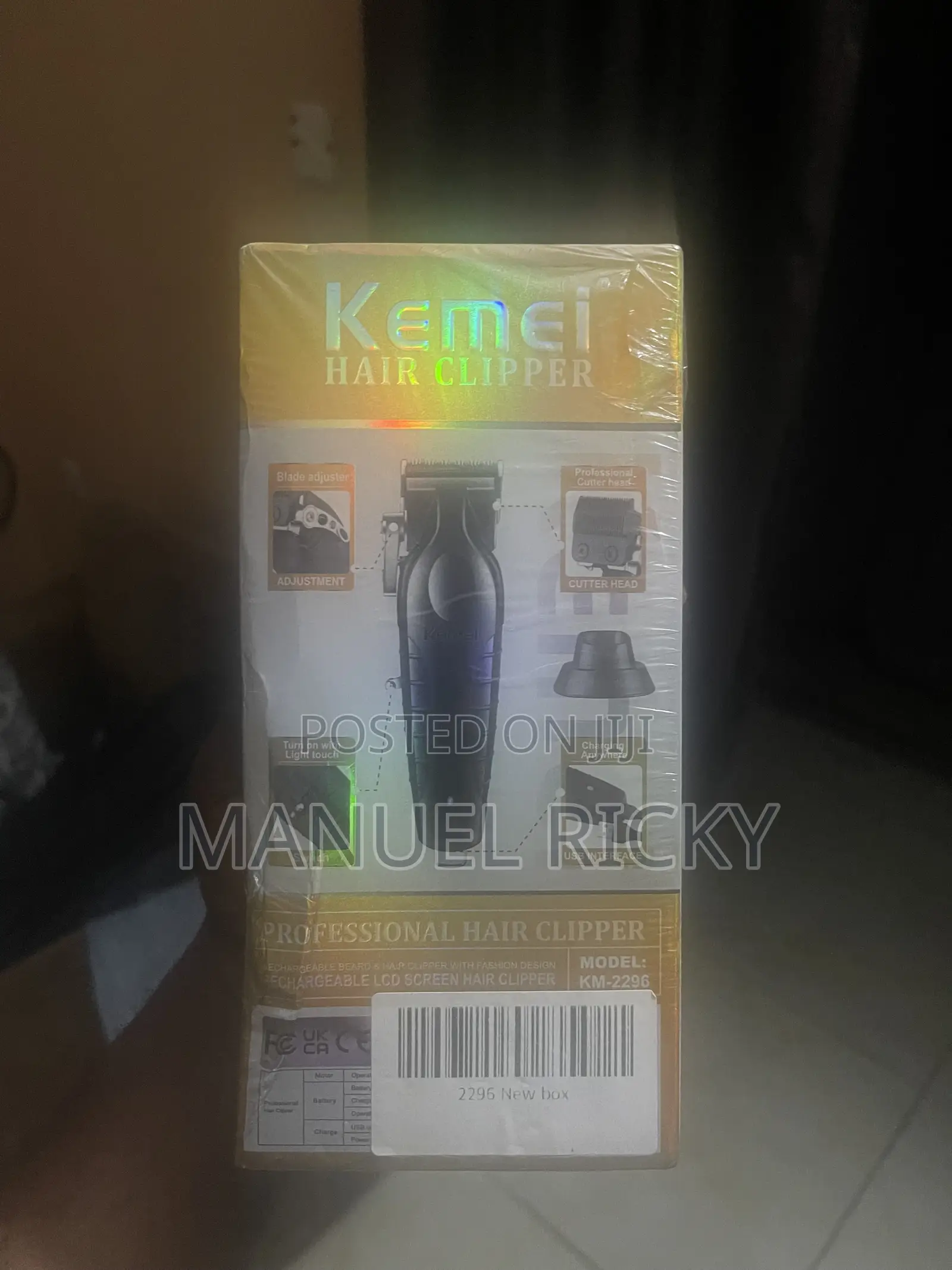 Kemei Professional Hair Clipper KM-2296