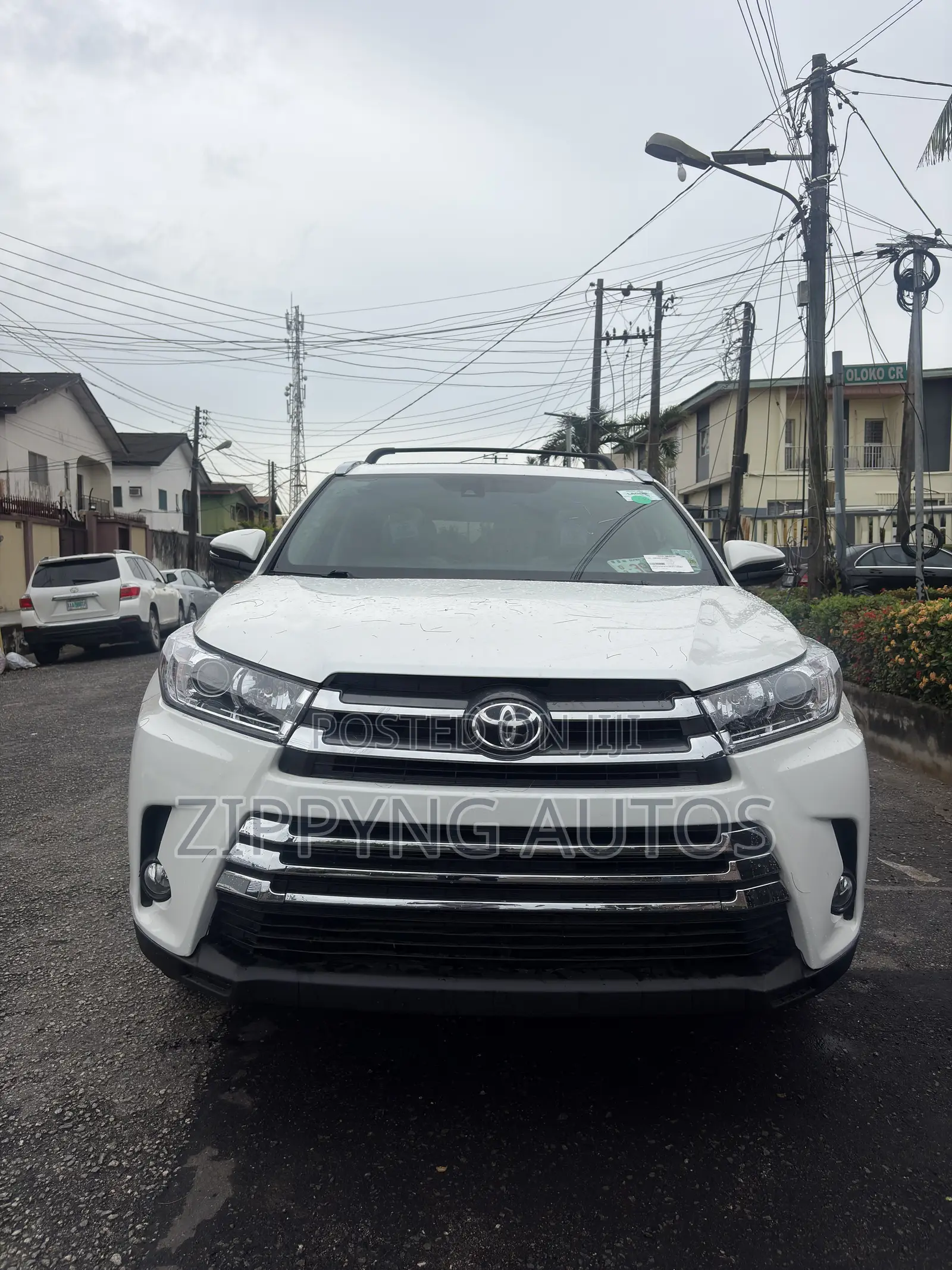 Toyota Highlander XLE V6 4x4 (3.5L 6cyl 6A) 2016 White