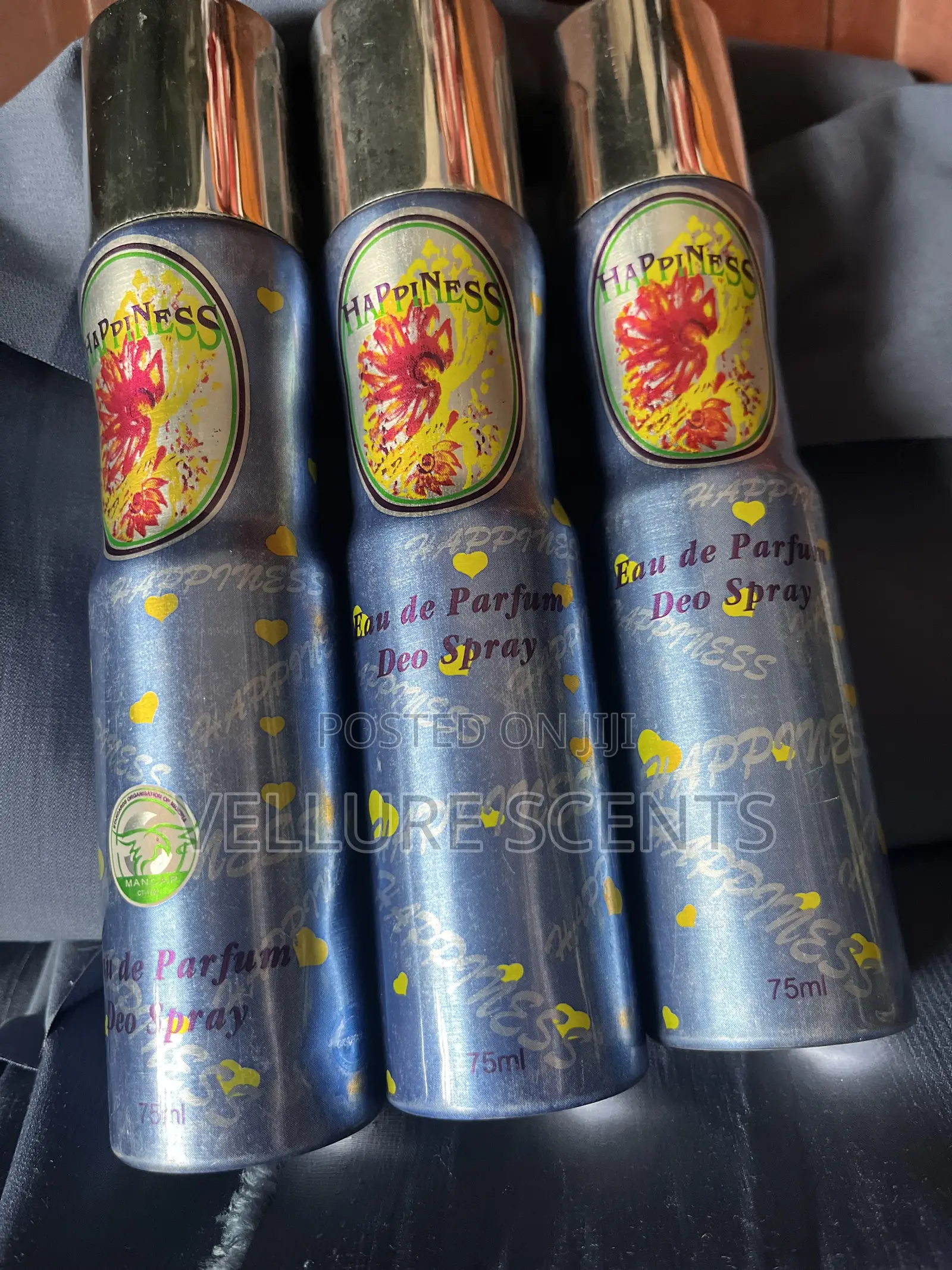 Happiness Eau De Parfum Deo Spray 75ml – Long Lasting Pocket Spray