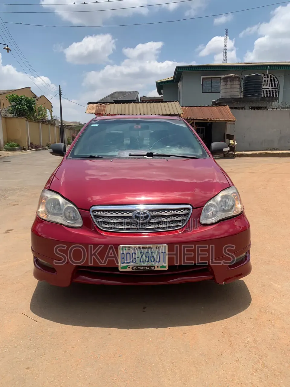 Toyota Corolla S 2007 Red