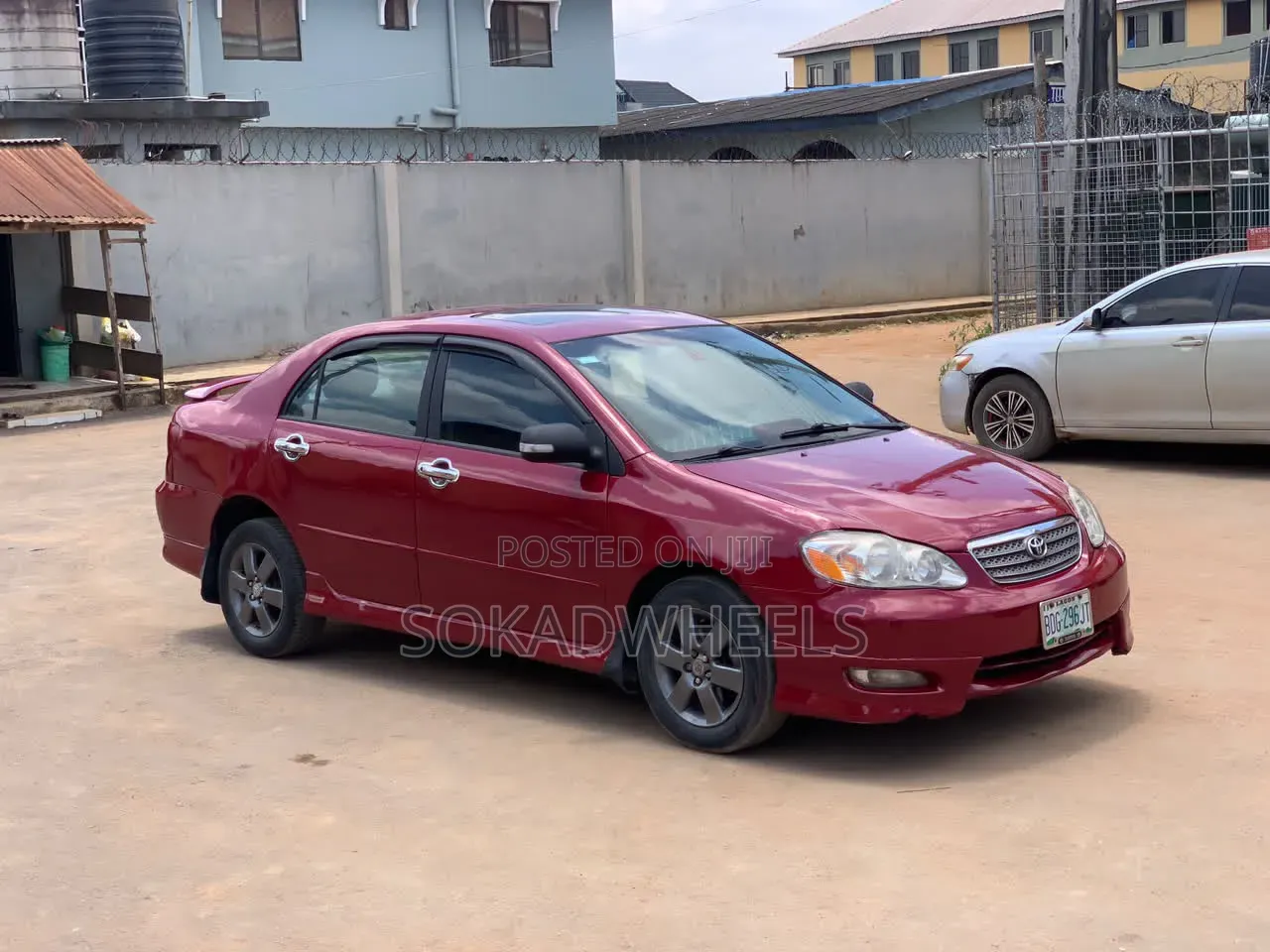 Toyota Corolla S 2007 Red