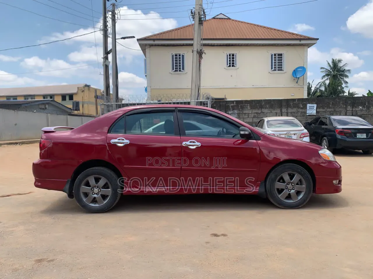 Toyota Corolla S 2007 Red