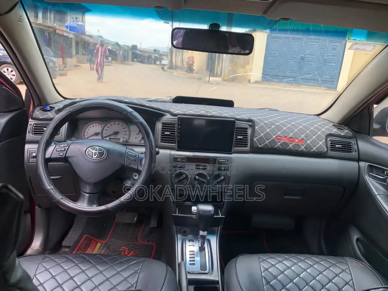 Toyota Corolla S 2007 Red