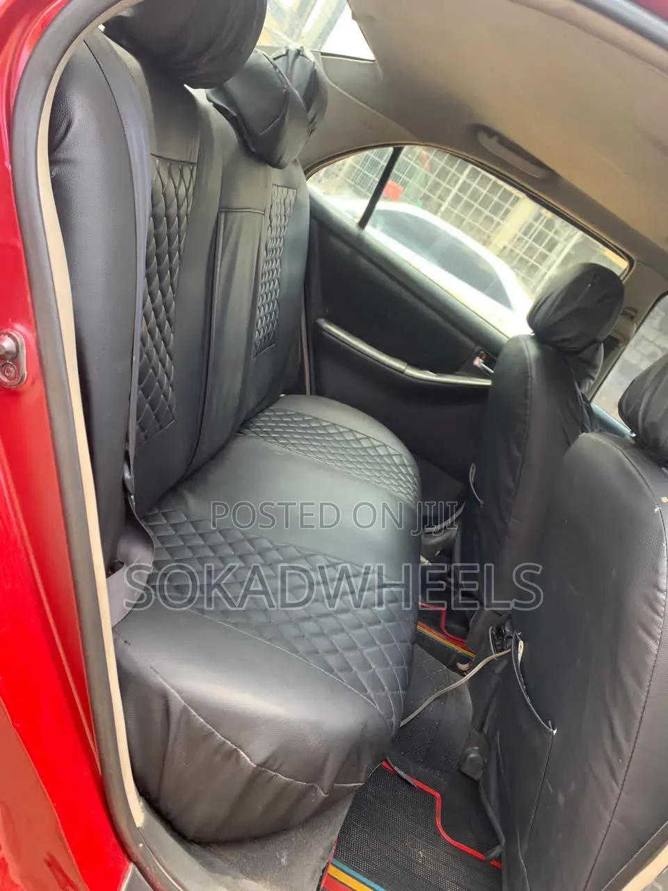 Toyota Corolla S 2007 Red
