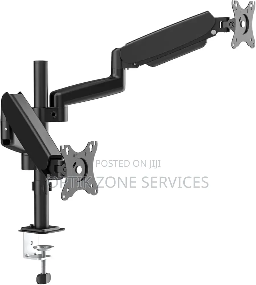 Double Dual Gas Monitor Stand