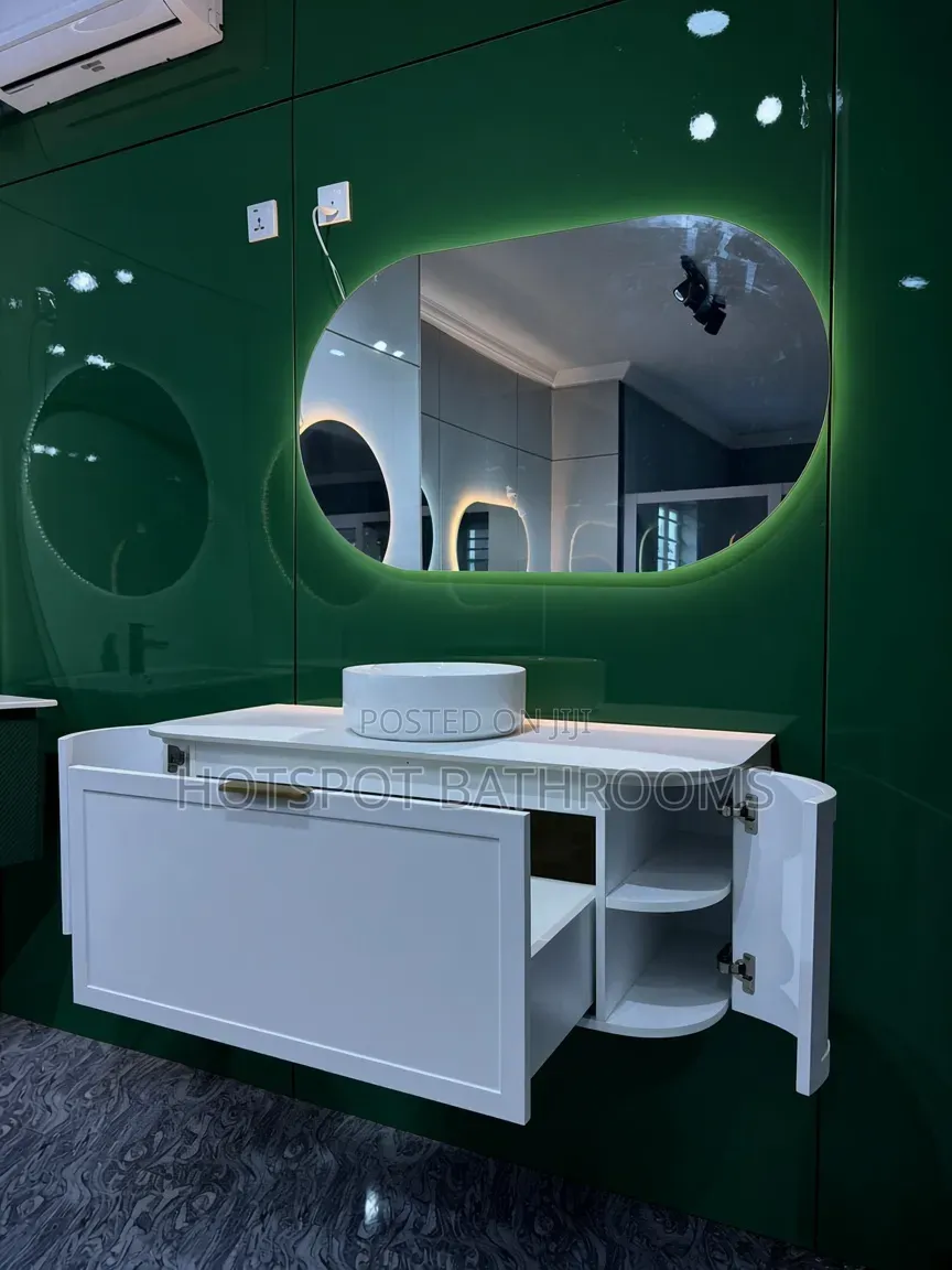 120cm Cabinet With Countertop Basin