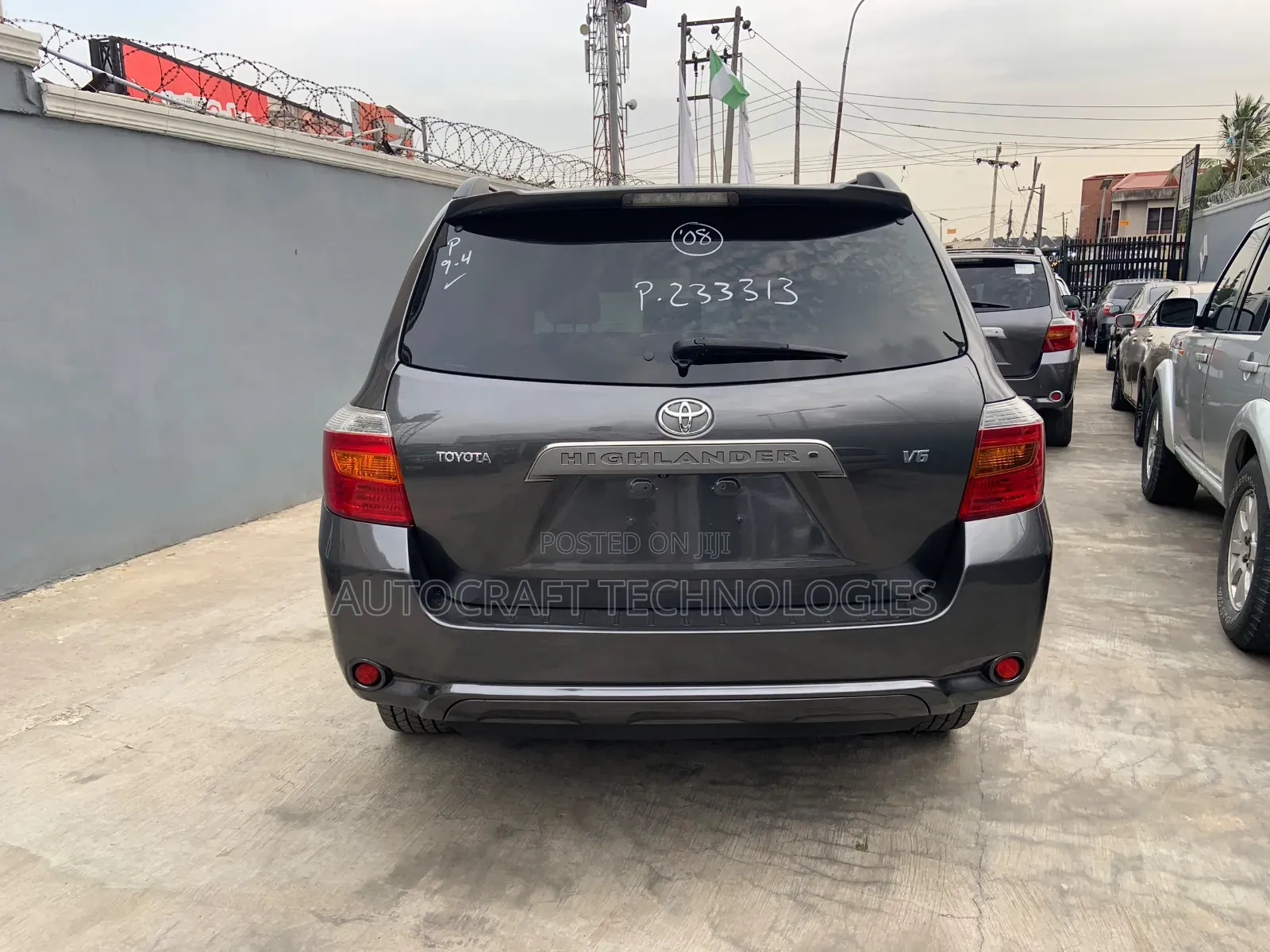 Toyota Highlander 2009 Gray