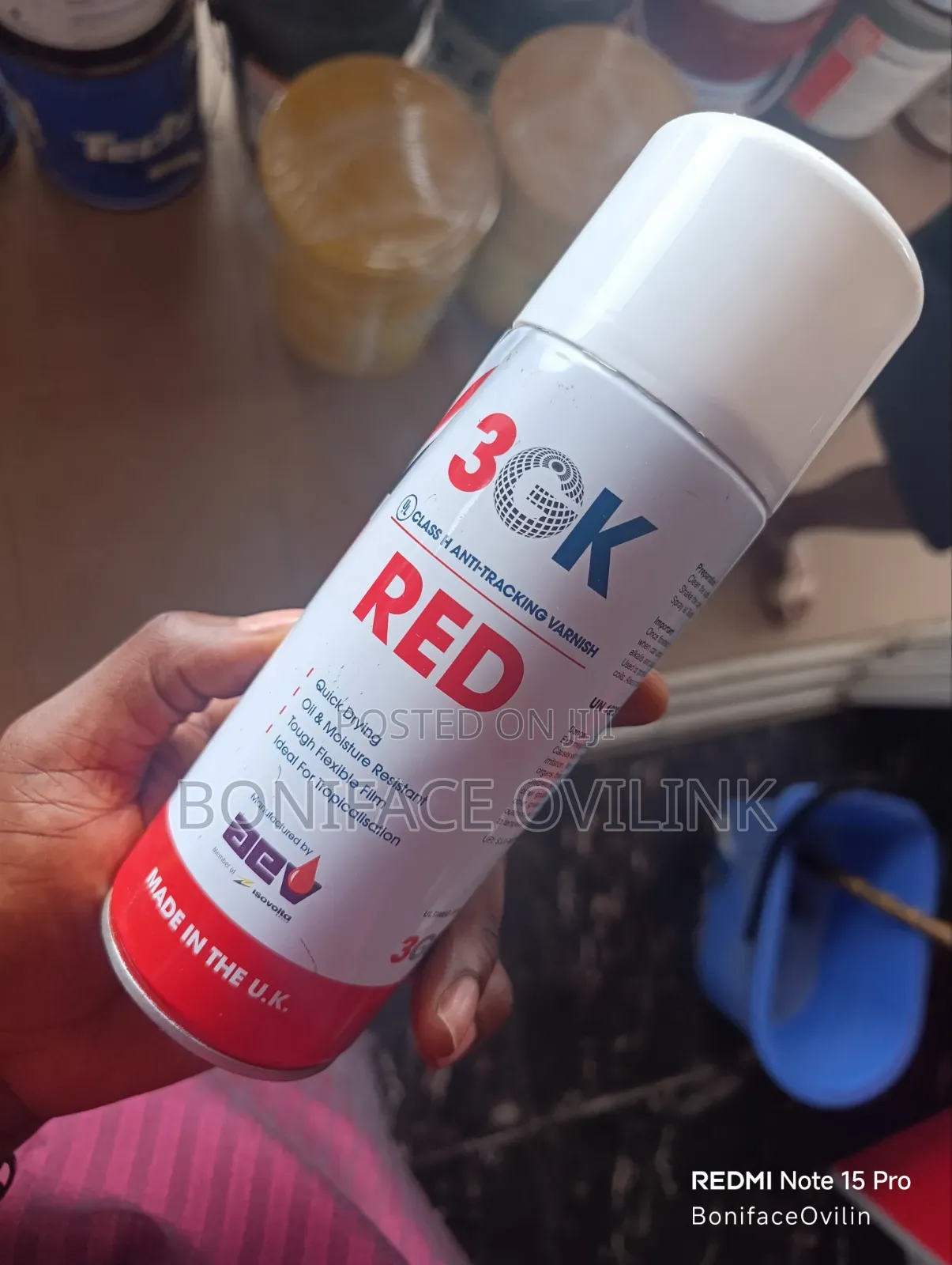 Class H Red Anti-Tracking Varnish