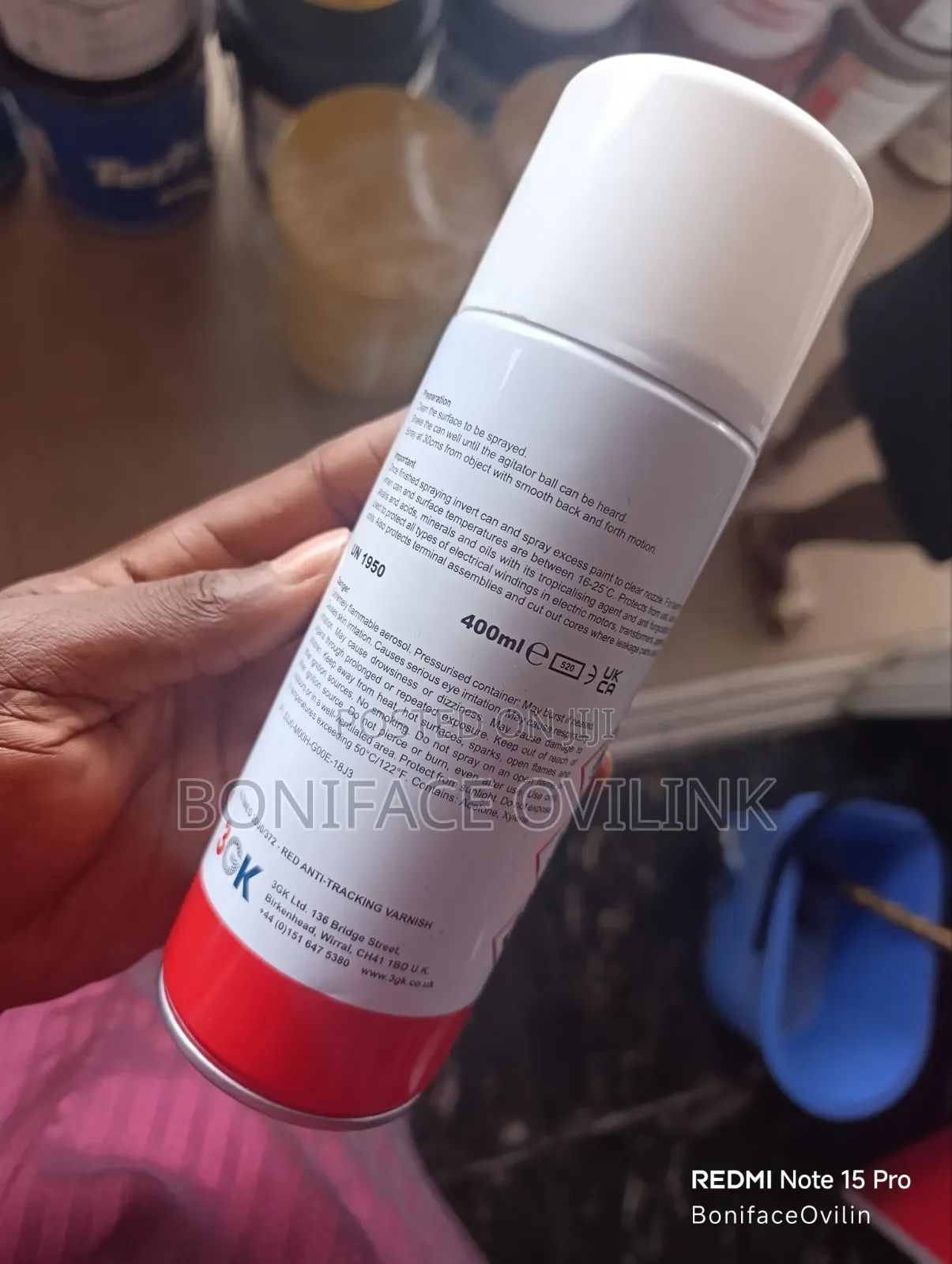 Class H Red Anti-Tracking Varnish