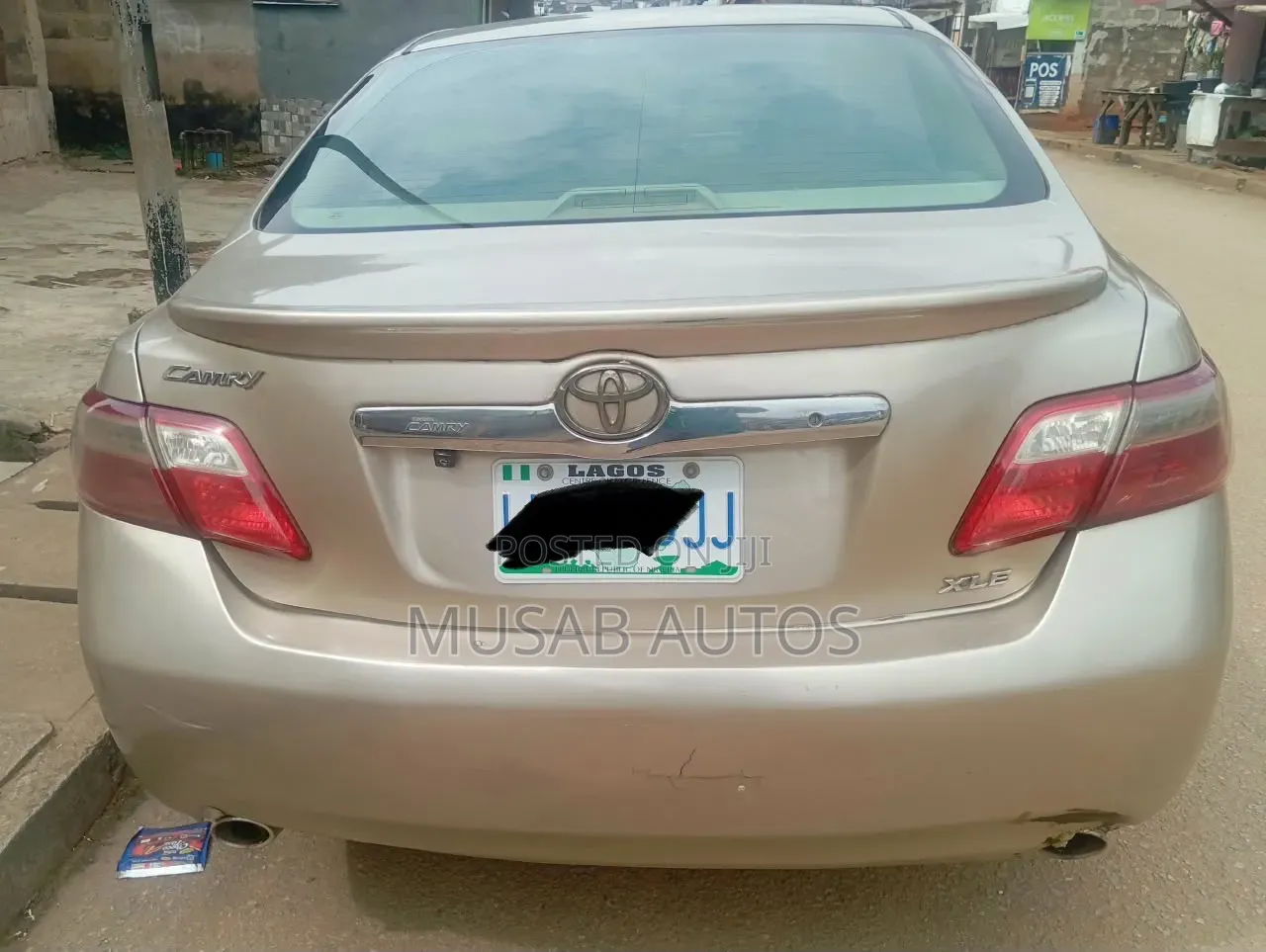 Toyota Camry 2008 Gold