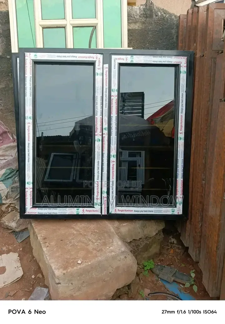 Casement Window With Burglary and Net Curtains Price