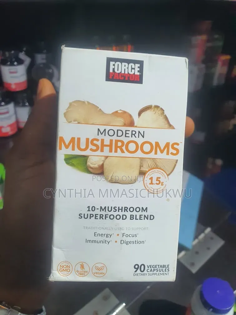 Force Factor Modern Mushrooms 90-Count Vegetable Capsules