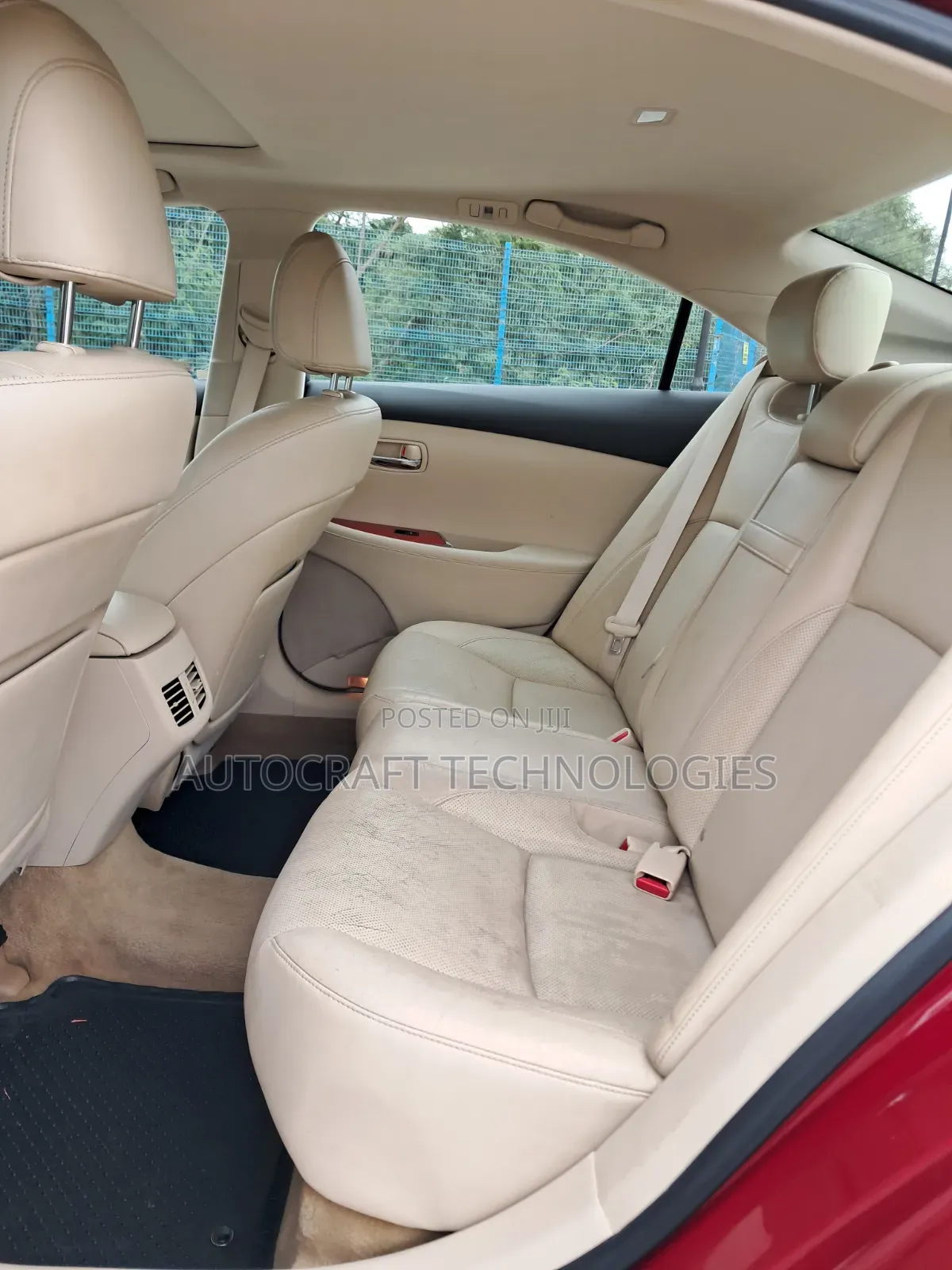 Lexus ES 2012 Burgundy
