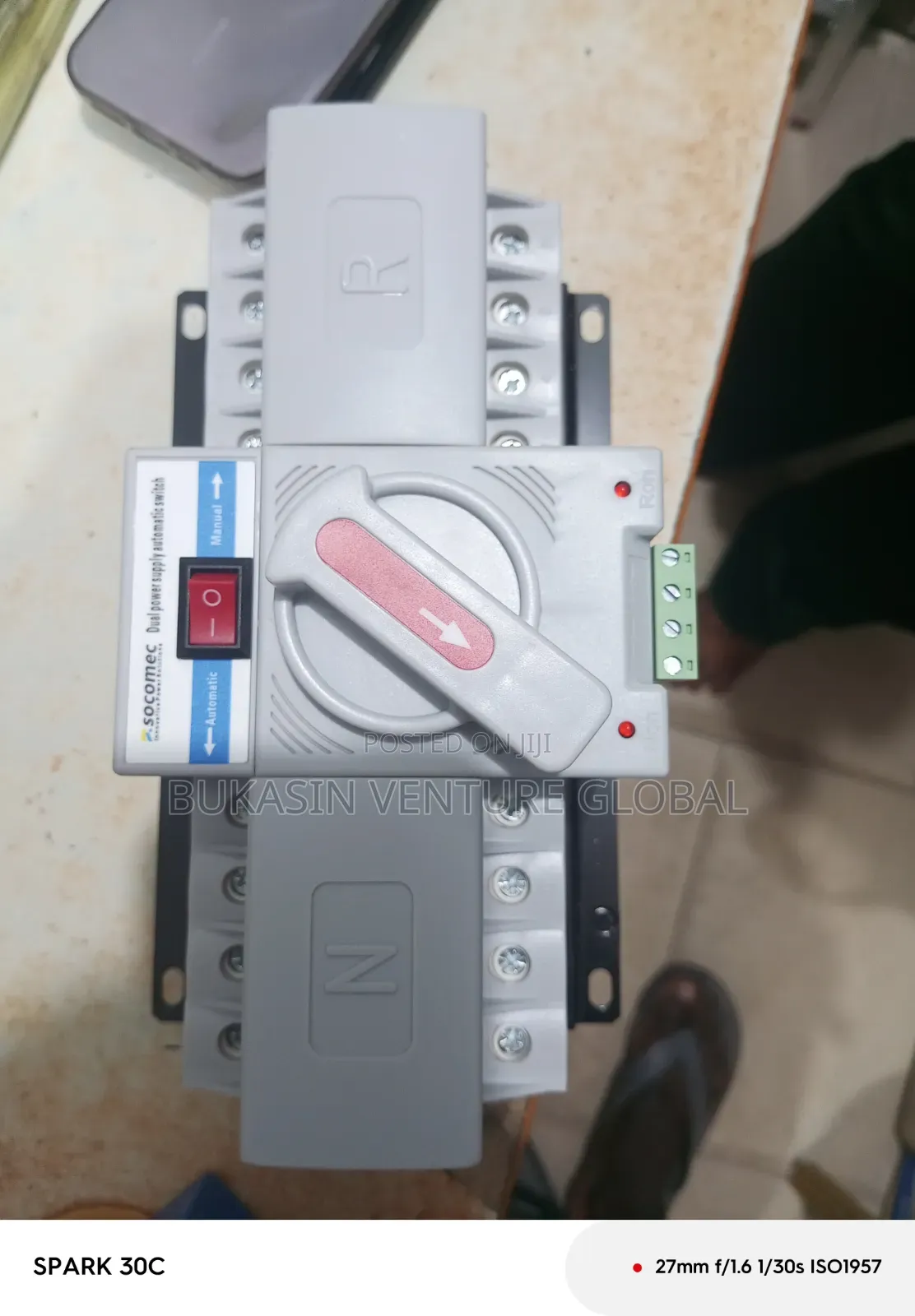 100amps Three Phase Automatic Changeover