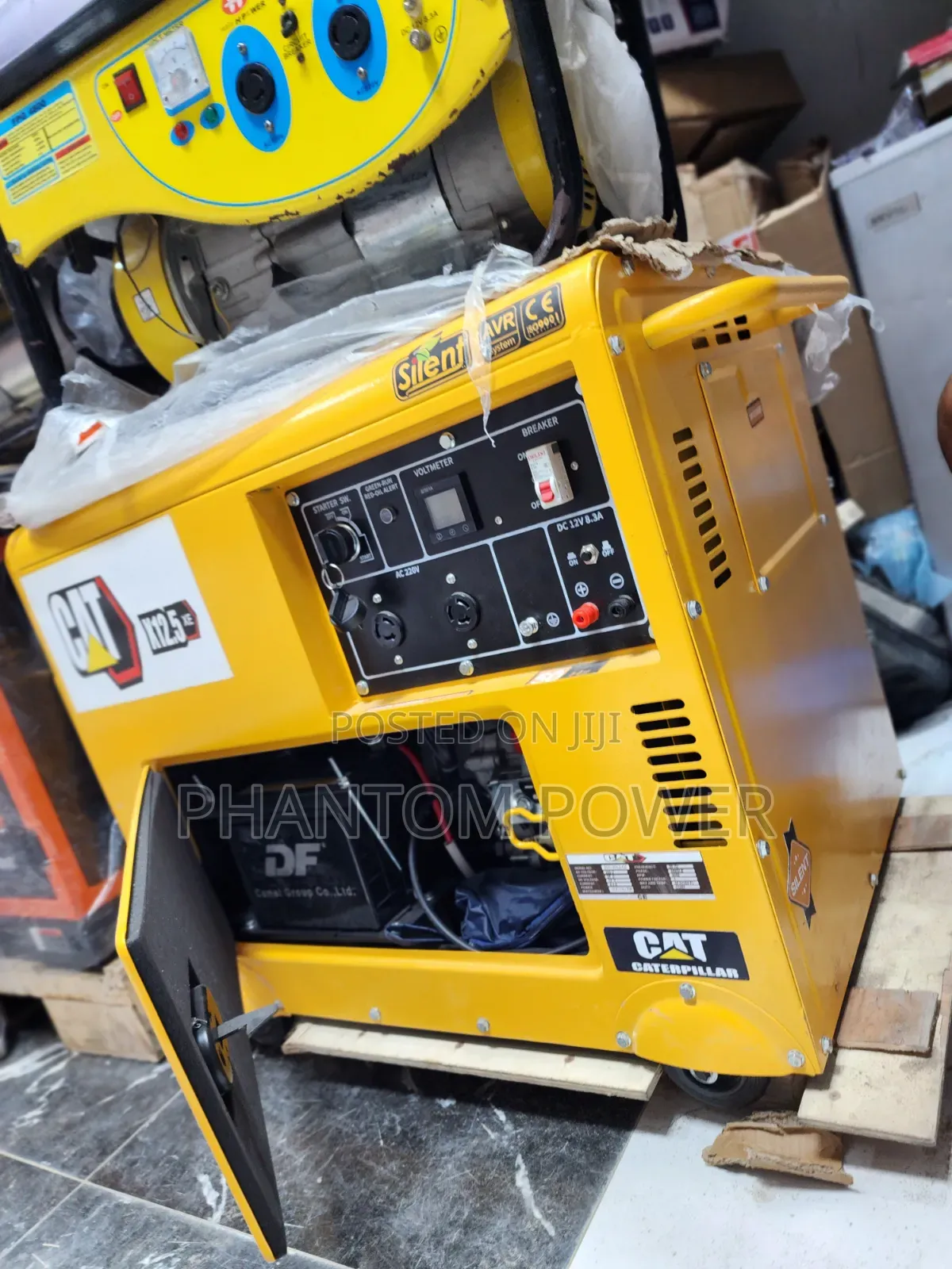 CAT Caterpillar 12.5kva Diesel Soundproof Generator With 2.5mm Copper