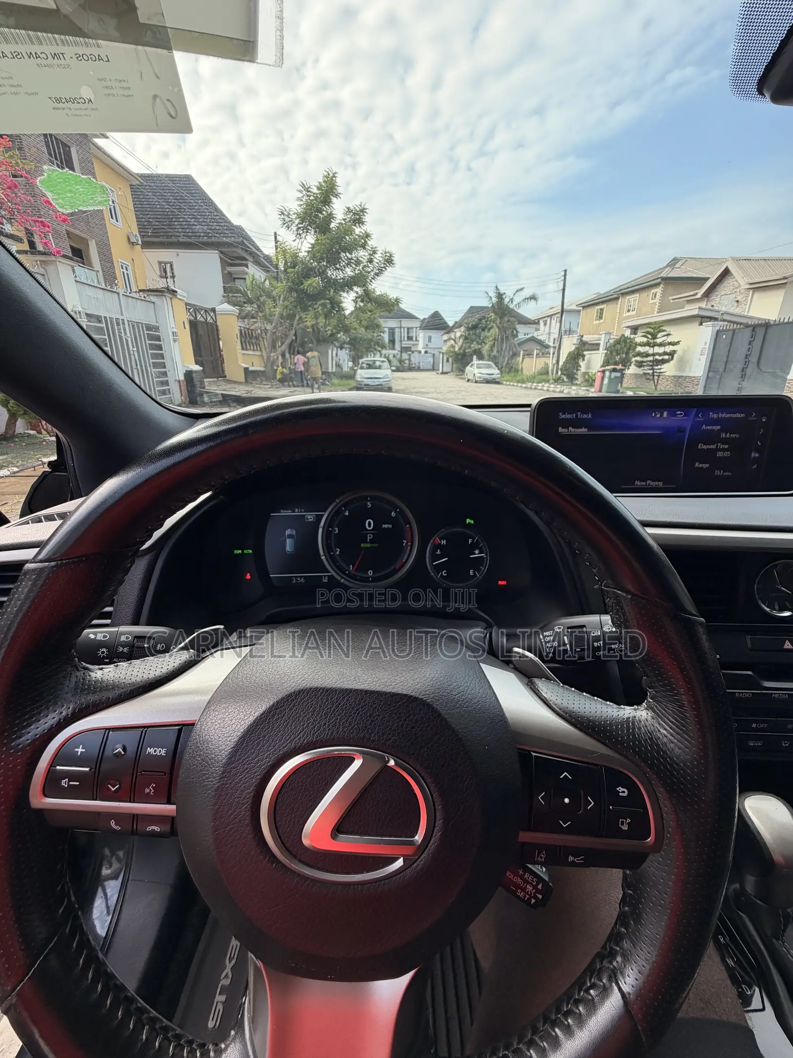 Lexus RX 350 F Sport AWD 2019 Black