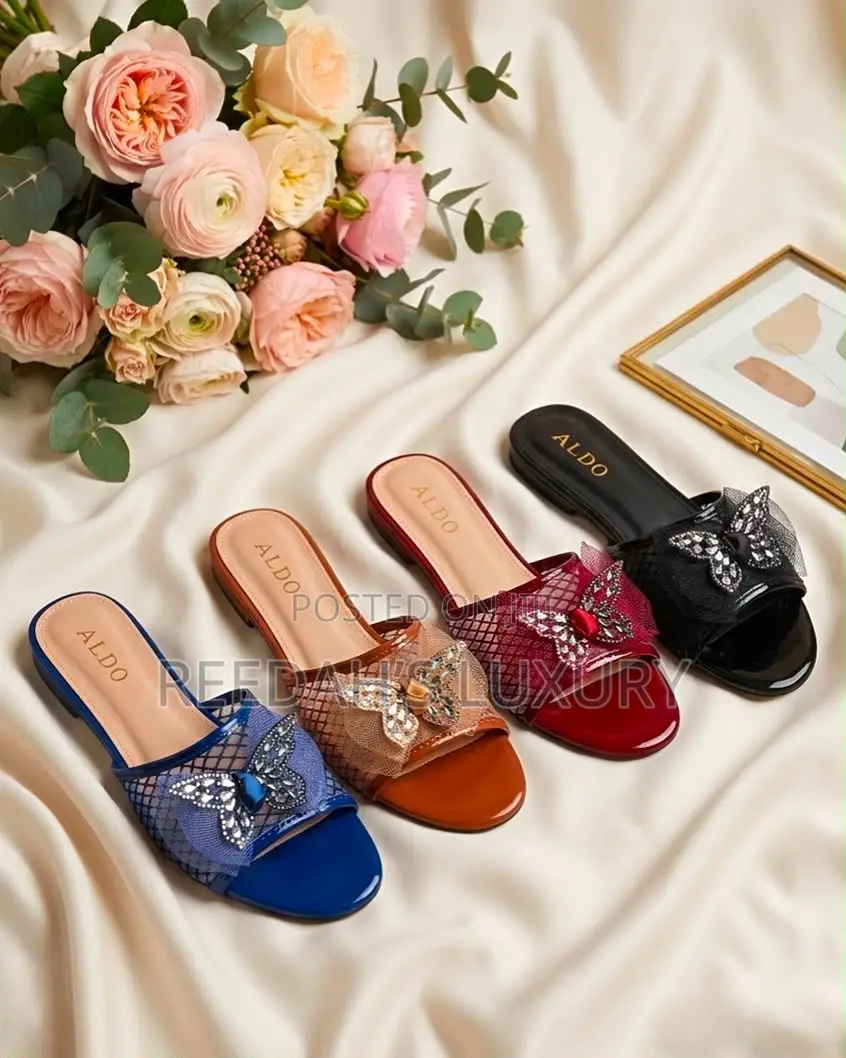 Aldo Butterfly Mesh Slides