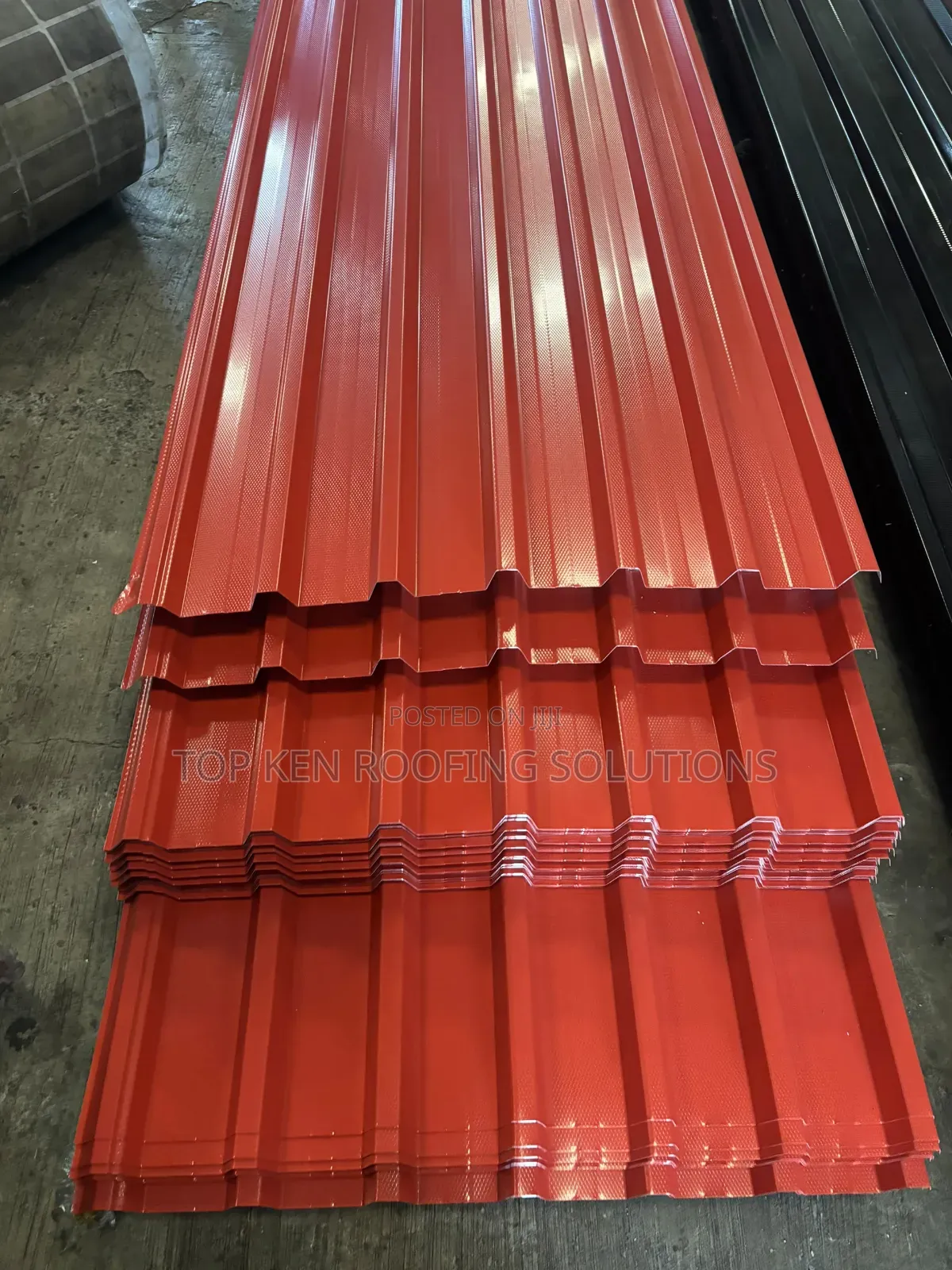 0.45mm TC Red Longspan Aluminium Roofing Sheets – Quality & Affordable