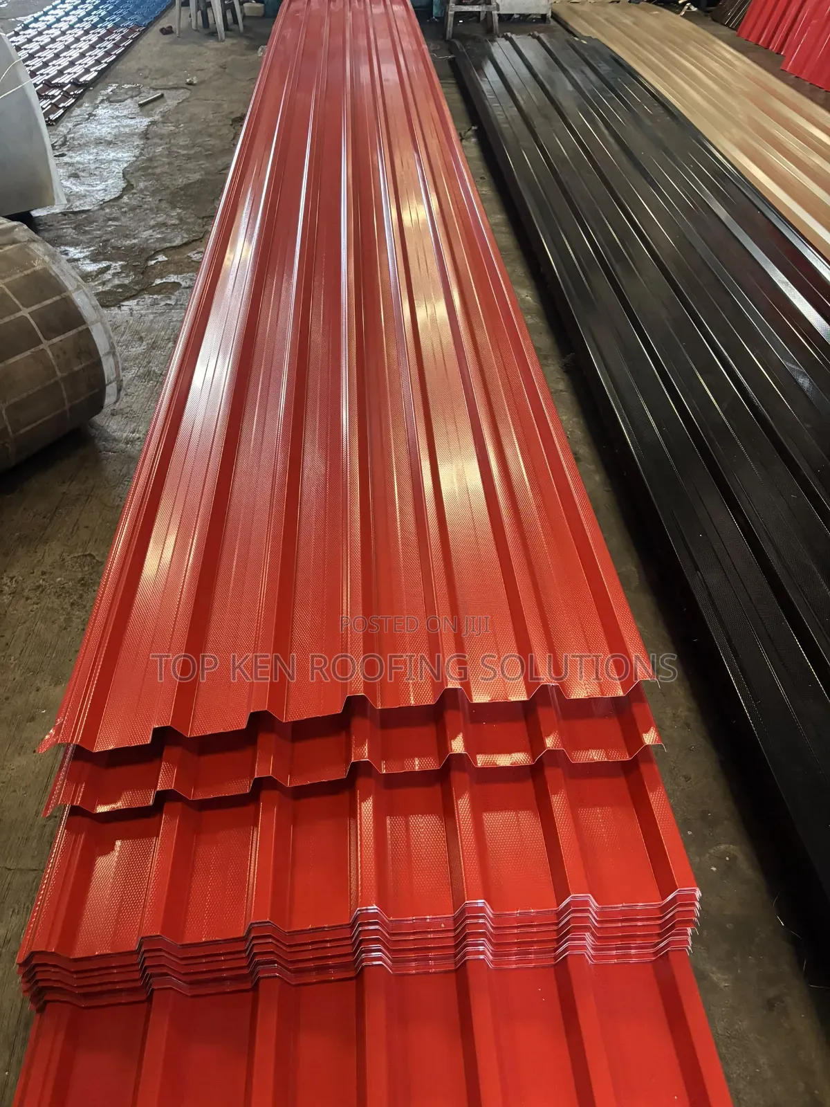 0.45mm TC Red Longspan Aluminium Roofing Sheets – Quality & Affordable