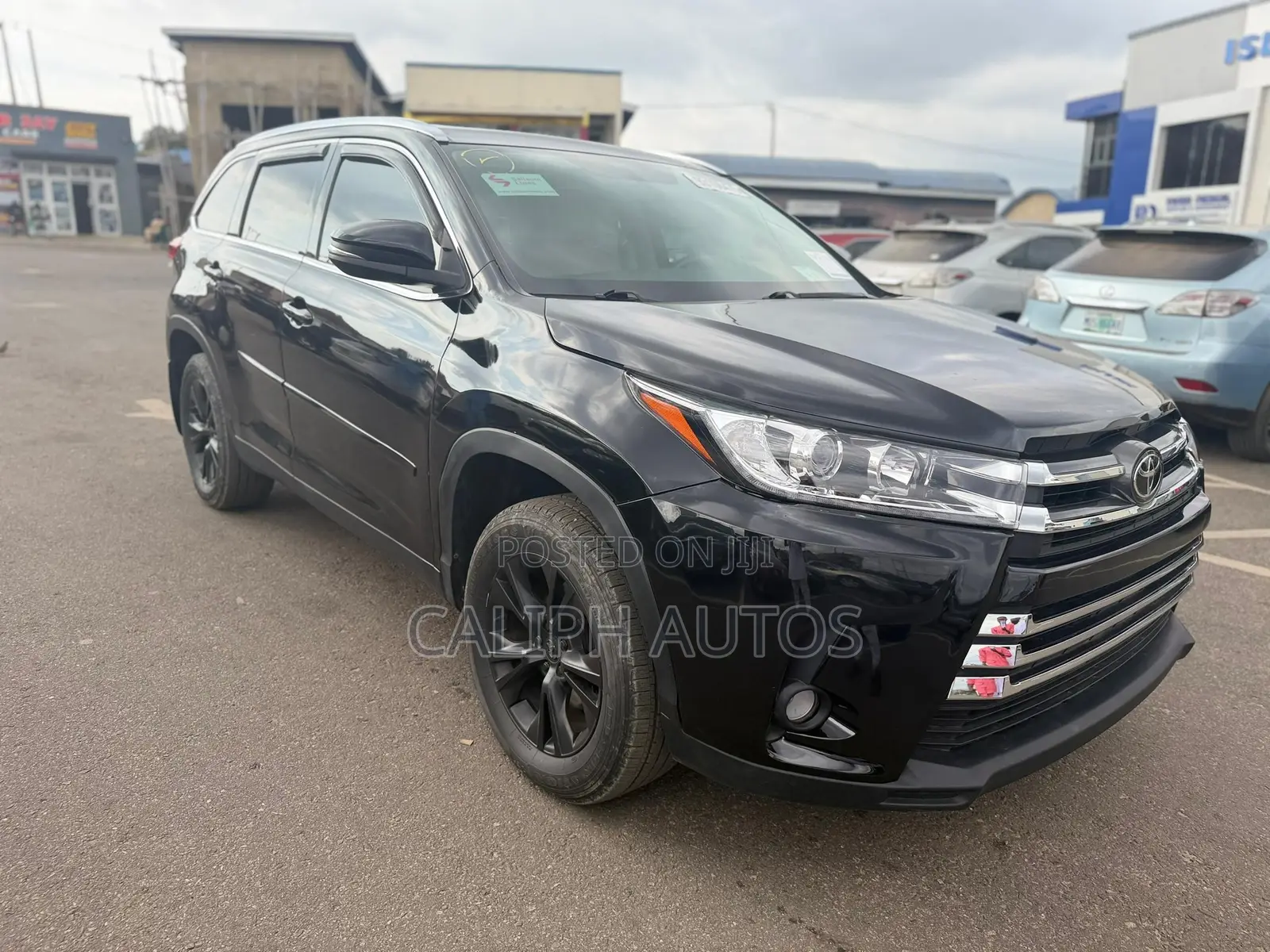 Toyota Highlander XLE V6 4x4 (3.5L 6cyl 6A) 2016 Black