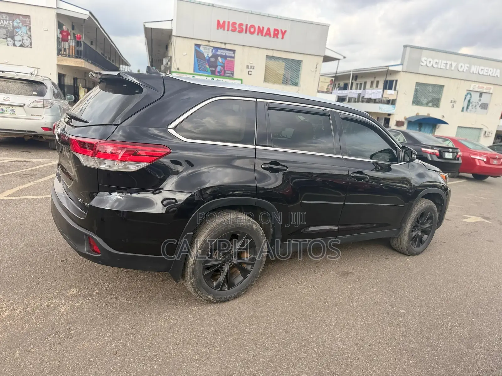 Toyota Highlander XLE V6 4x4 (3.5L 6cyl 6A) 2016 Black