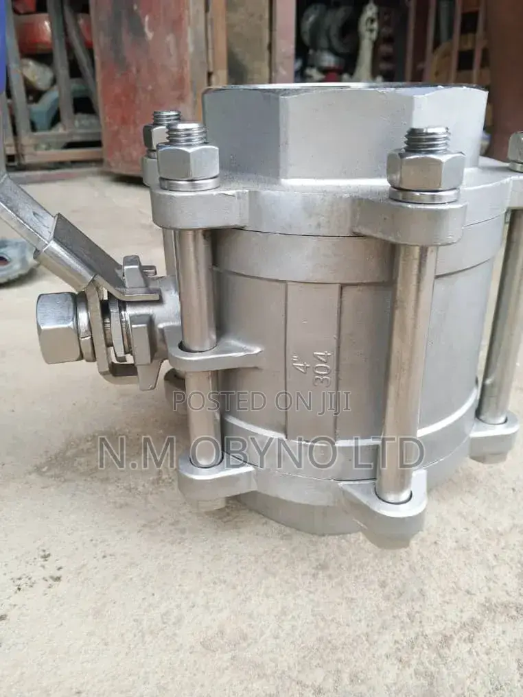 3" Threaded Stainless Ball Valve