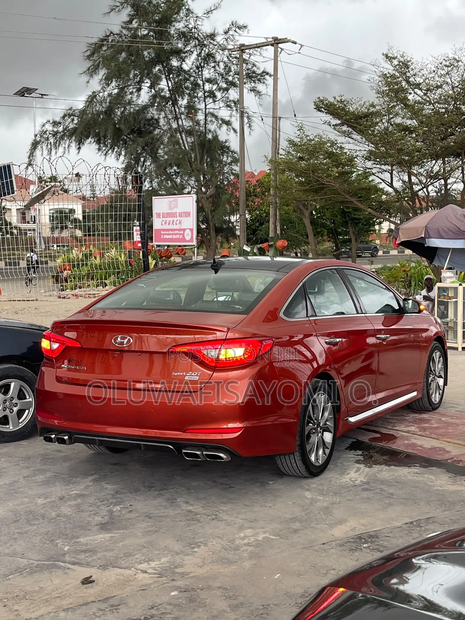 Hyundai Sonata Sport 2.0T 4dr Sedan (2.0L 4cyl Turbo 6A) 2015 Orange