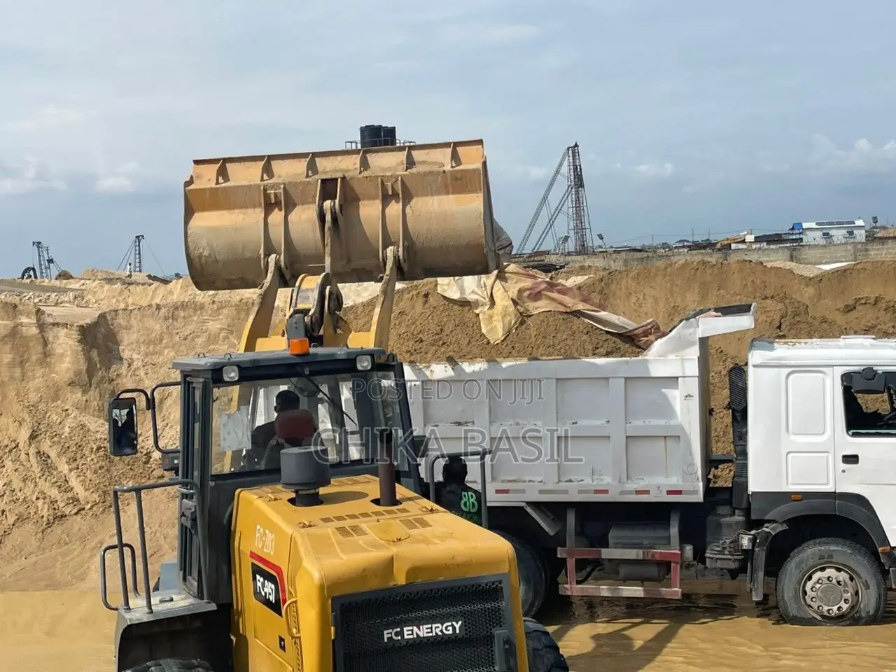 Sharp Sand Delivered to Your Site | Ajah, Lekki, VI, & Ikoyi