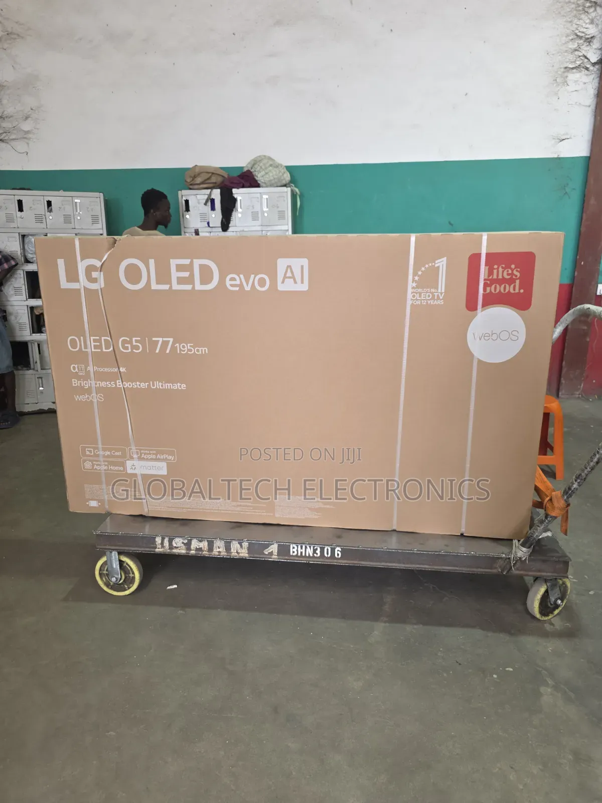 Original LG 77-Inch Oled Evo Ai G5 4k 165hz Smart TV – Oled77g56la