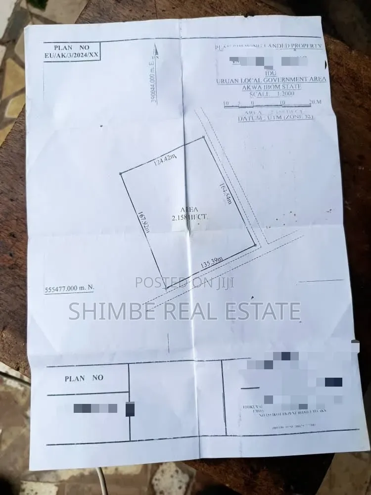 2Hectares of Land for Sale by Idu Uruan Ibom Hotels.