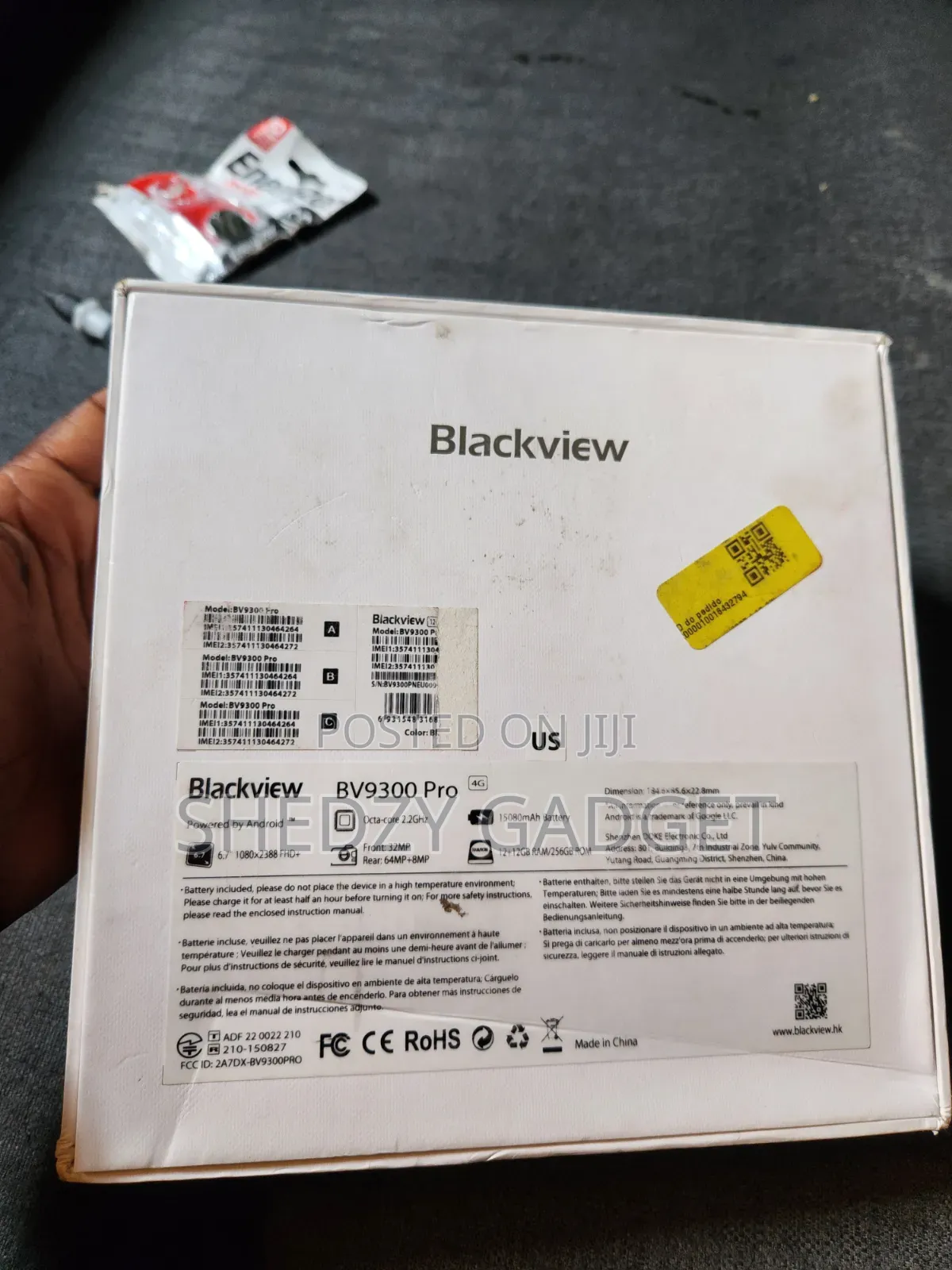 Blackview BV9300 256 GB Black