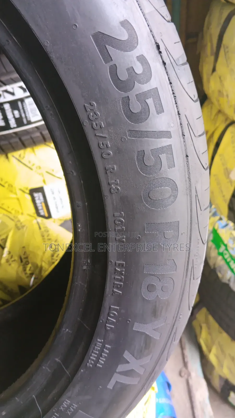 Brand New Continental 235/50/18 Made in Portugal. 18 Months Warranty