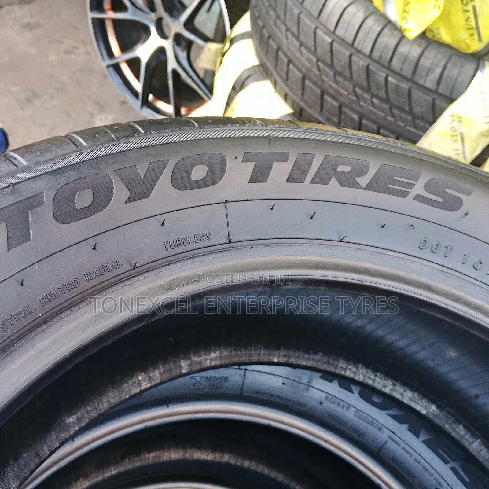New Toyo Japan Tyre 225/55/17ade in Japan 24months Usage Guaranteed