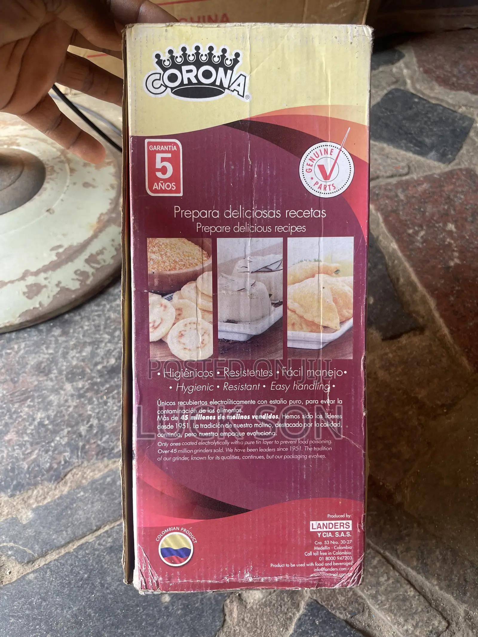 Traditional Grain Grinder