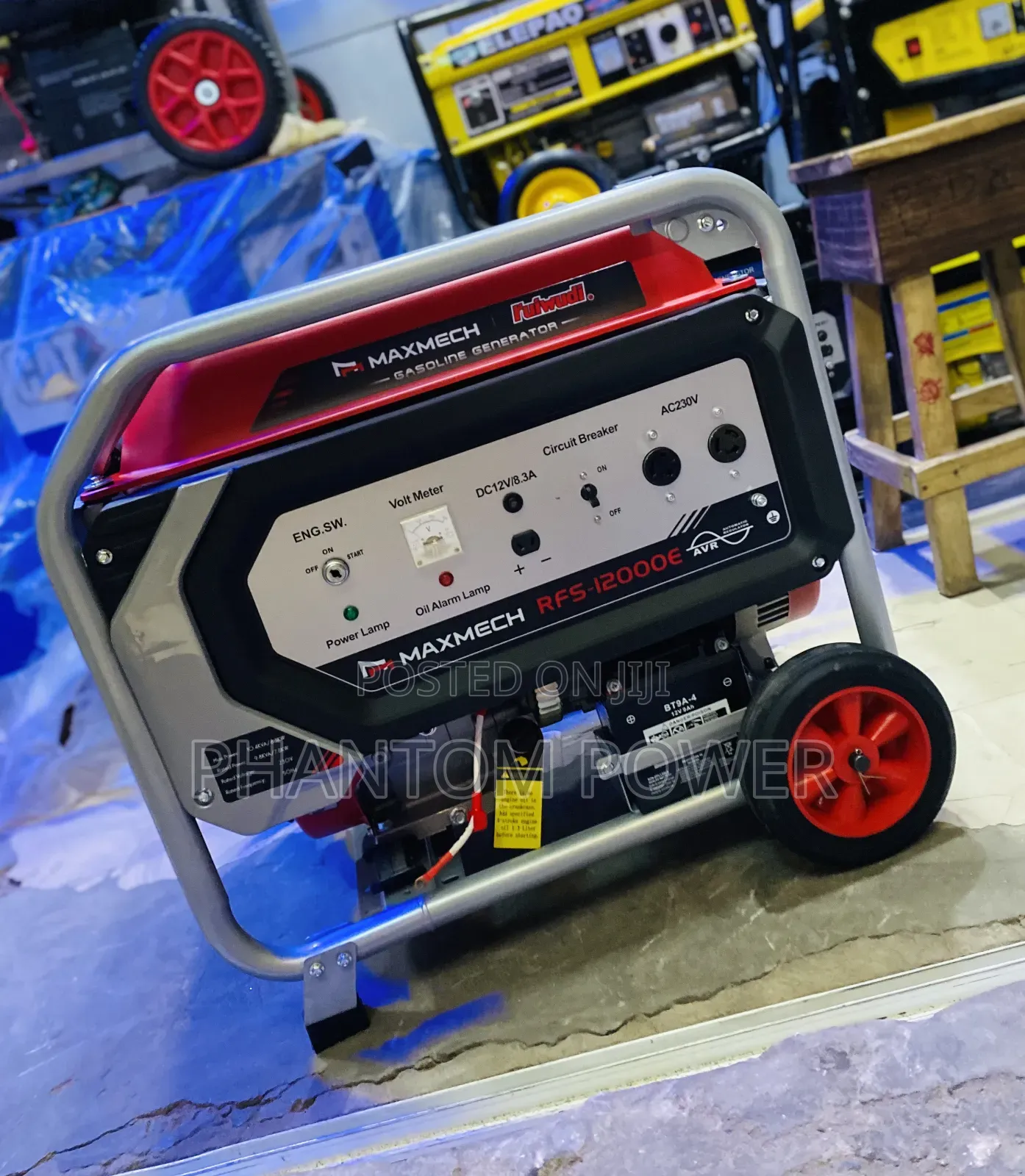 Brand New Maxmech 9.8kw/10kva Key Start Petrol Generator With Warranty