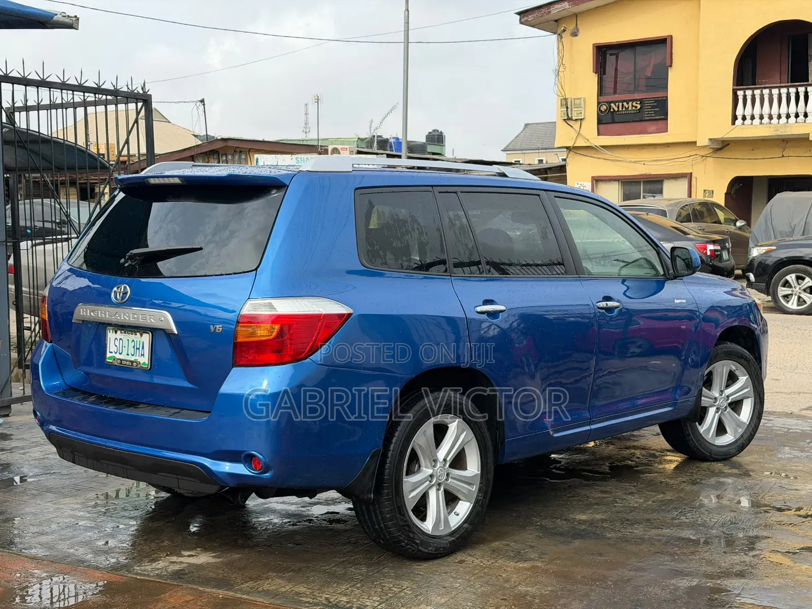 Toyota Highlander 2008 Blue