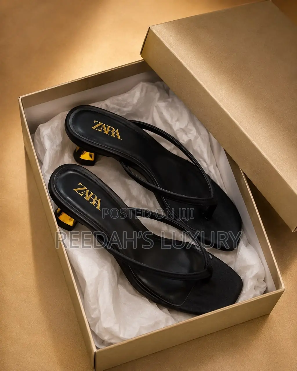 Women’s Zara Kitten Heel Thong
