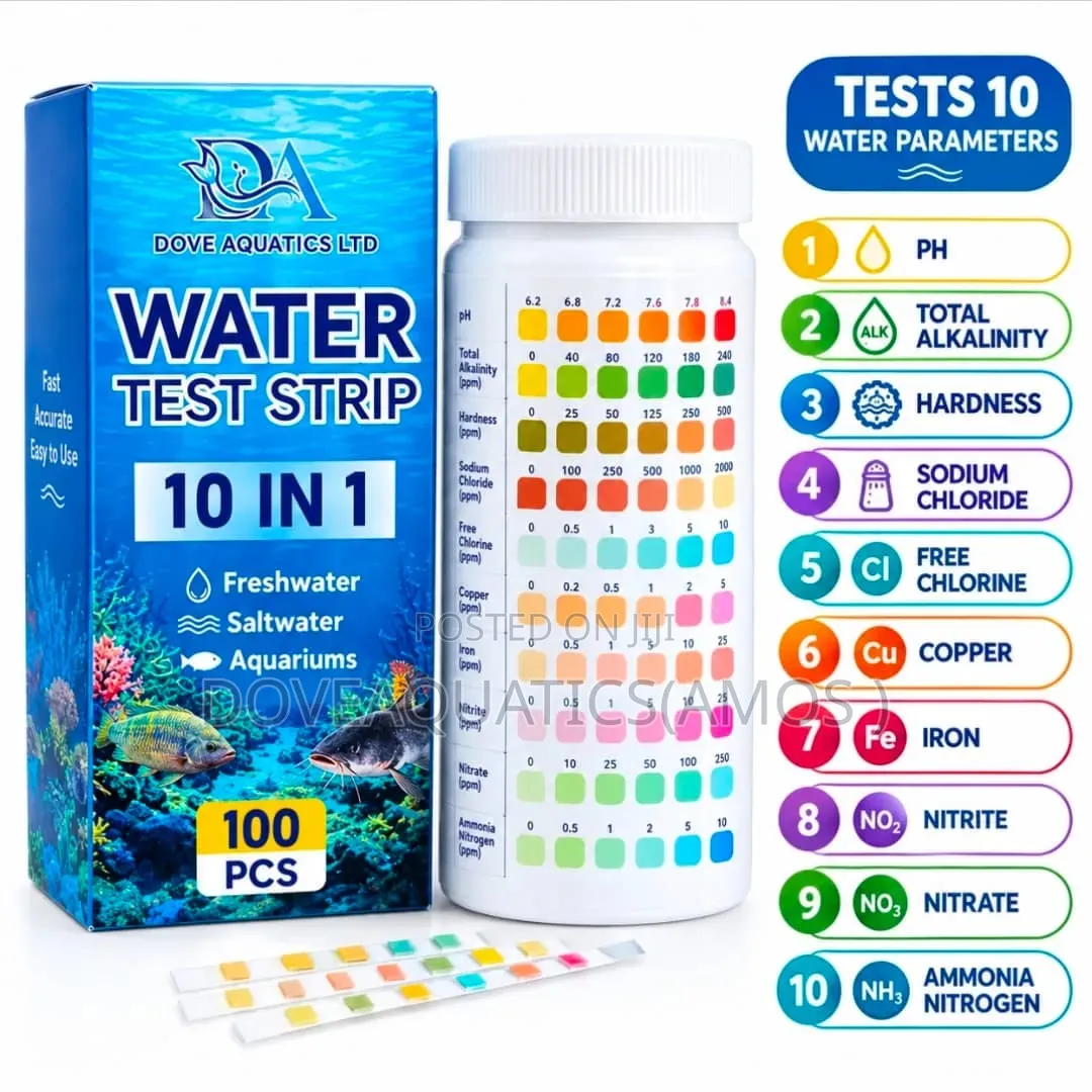 Water Test Strips 10 in 1
